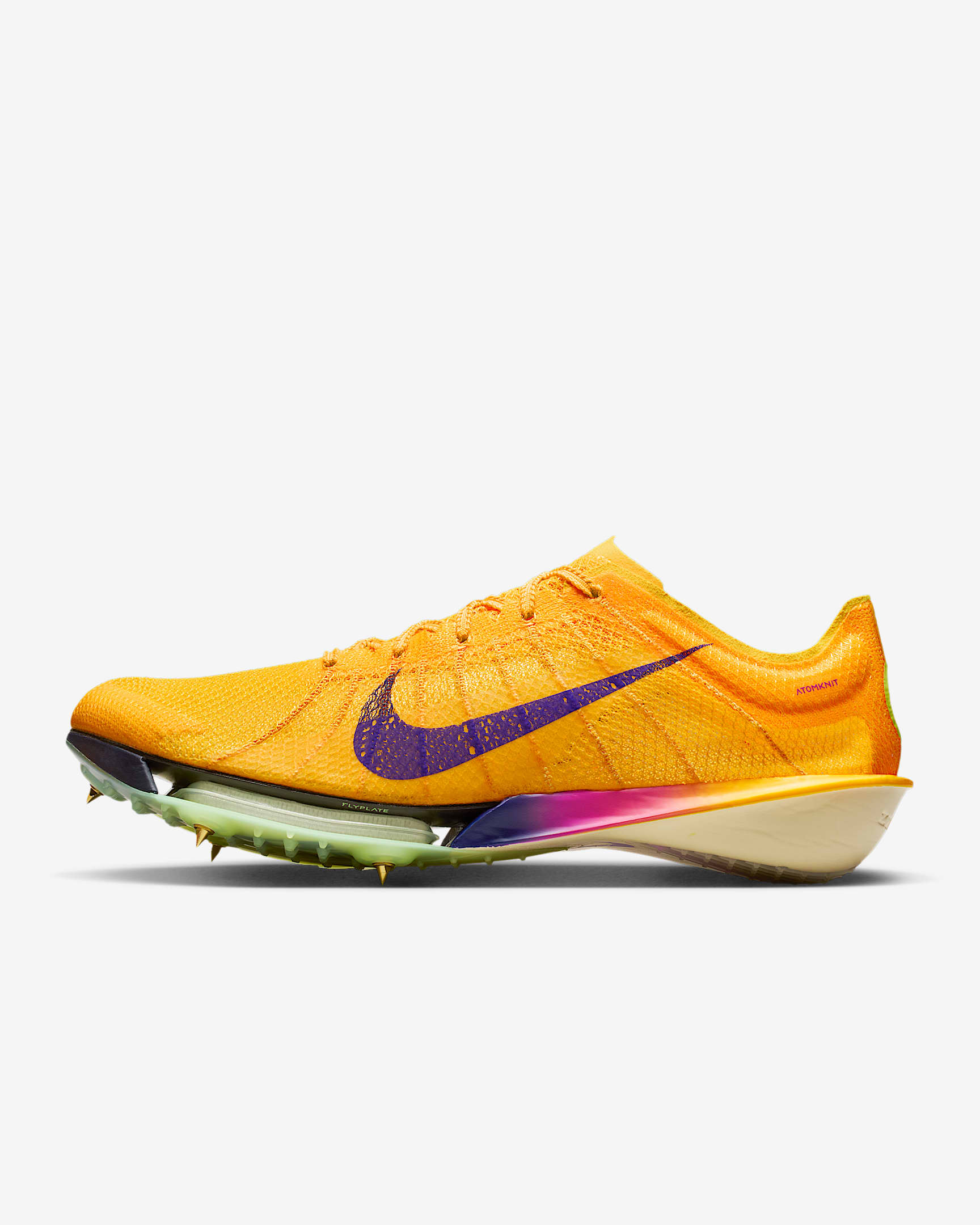Nike Victory 2 Track & Field Distance Spikes - Citron Pulse/Volt Ice/Laser Orange/Indigo Burst
