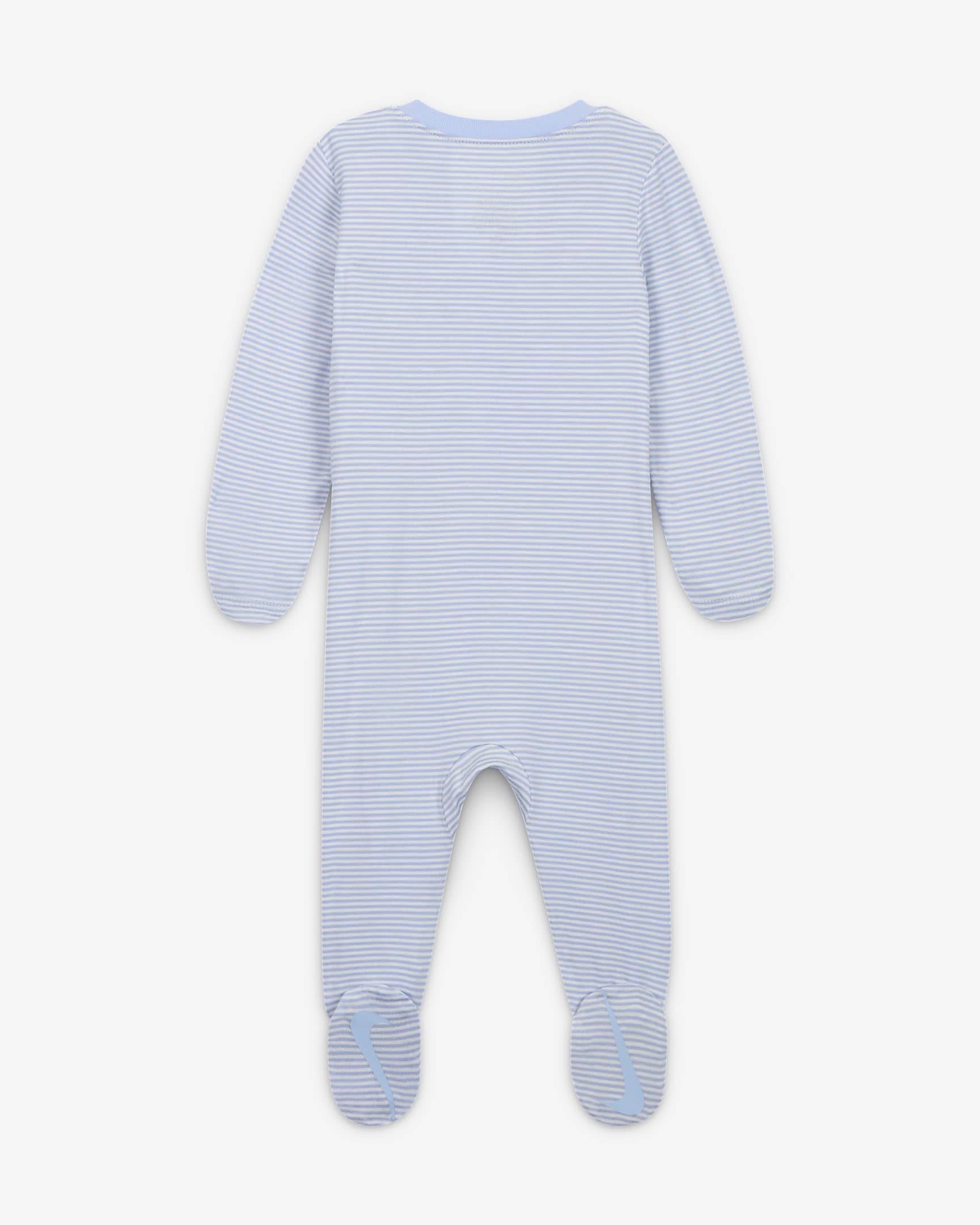 Nike Baby Essentials Baby (0-9M) Striped Footed Coverall - Cobalt Bliss