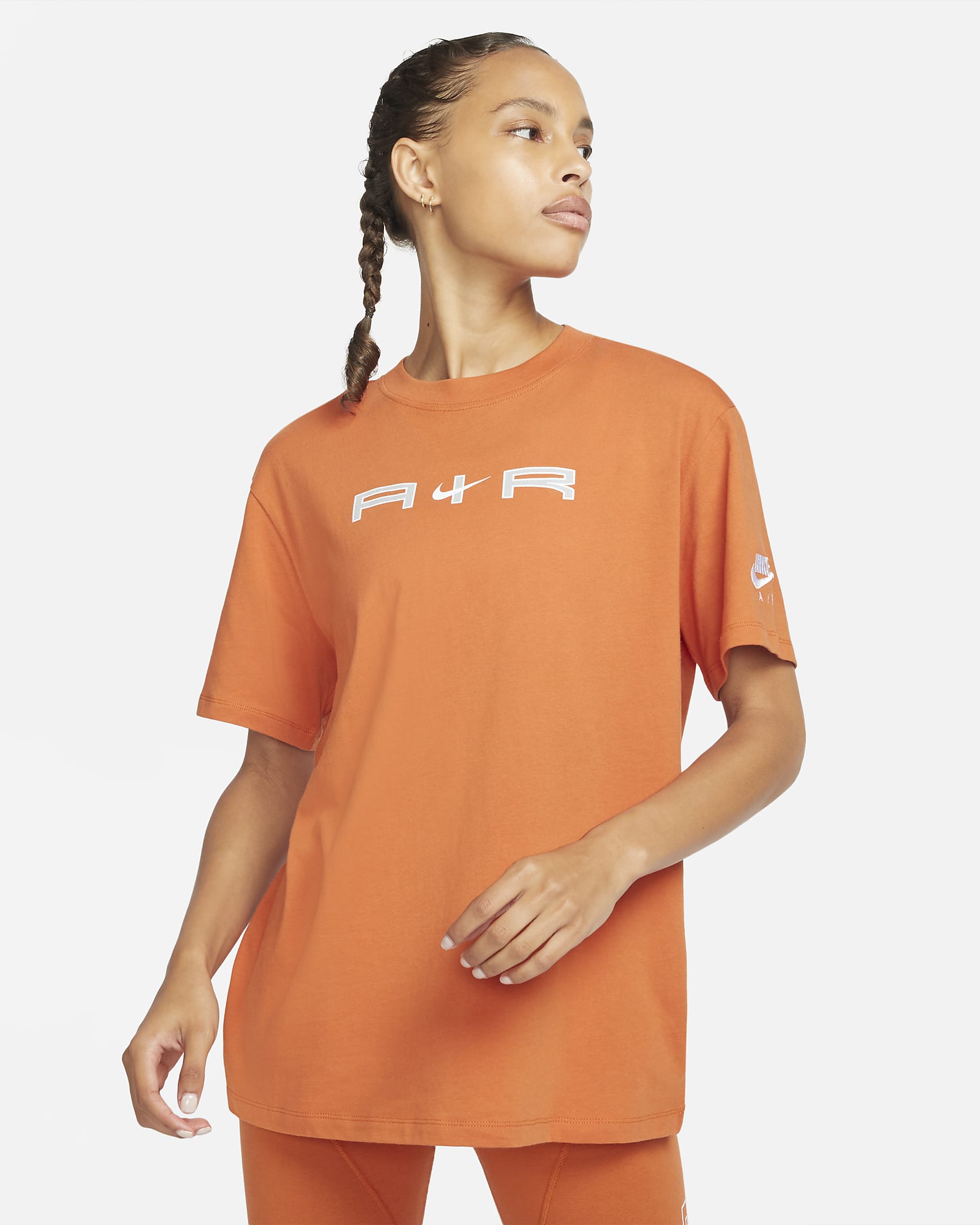 Prenda para la parte superior para mujer Nike Air - Especia deportivo/Blanco