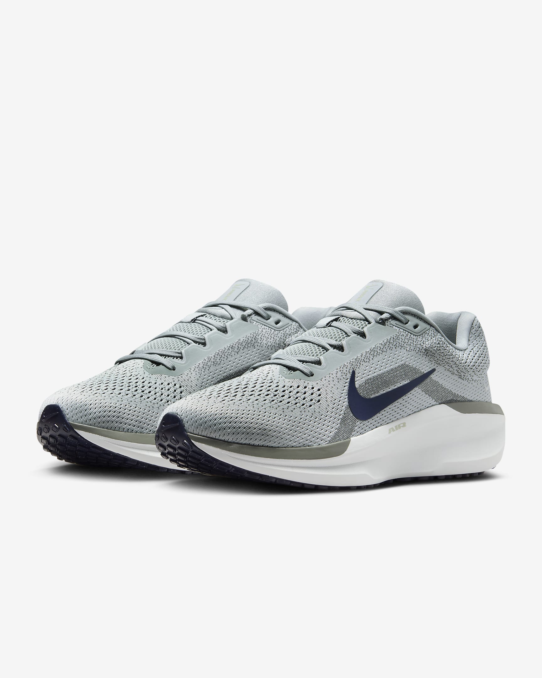 รองเท้าวิ่งโร้ดรันนิ่งผู้ชาย Nike Winflo 11 - Light Pumice/Iron Grey/Light Silver/Obsidian