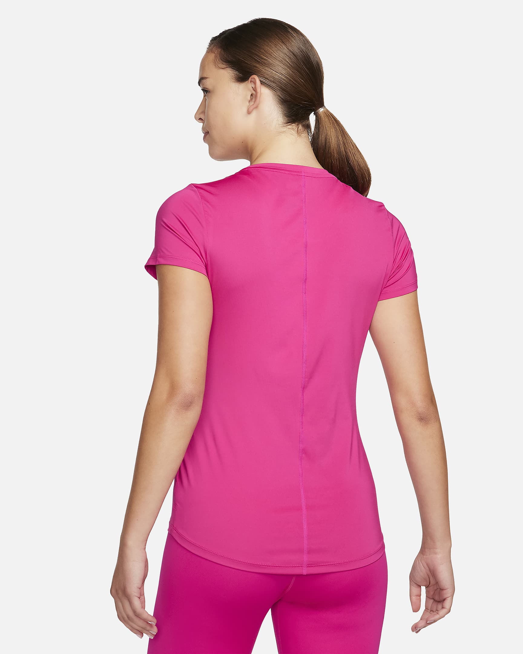 Nike Dri-FIT One Women's Slim-Fit Short-Sleeve Top. Nike HU