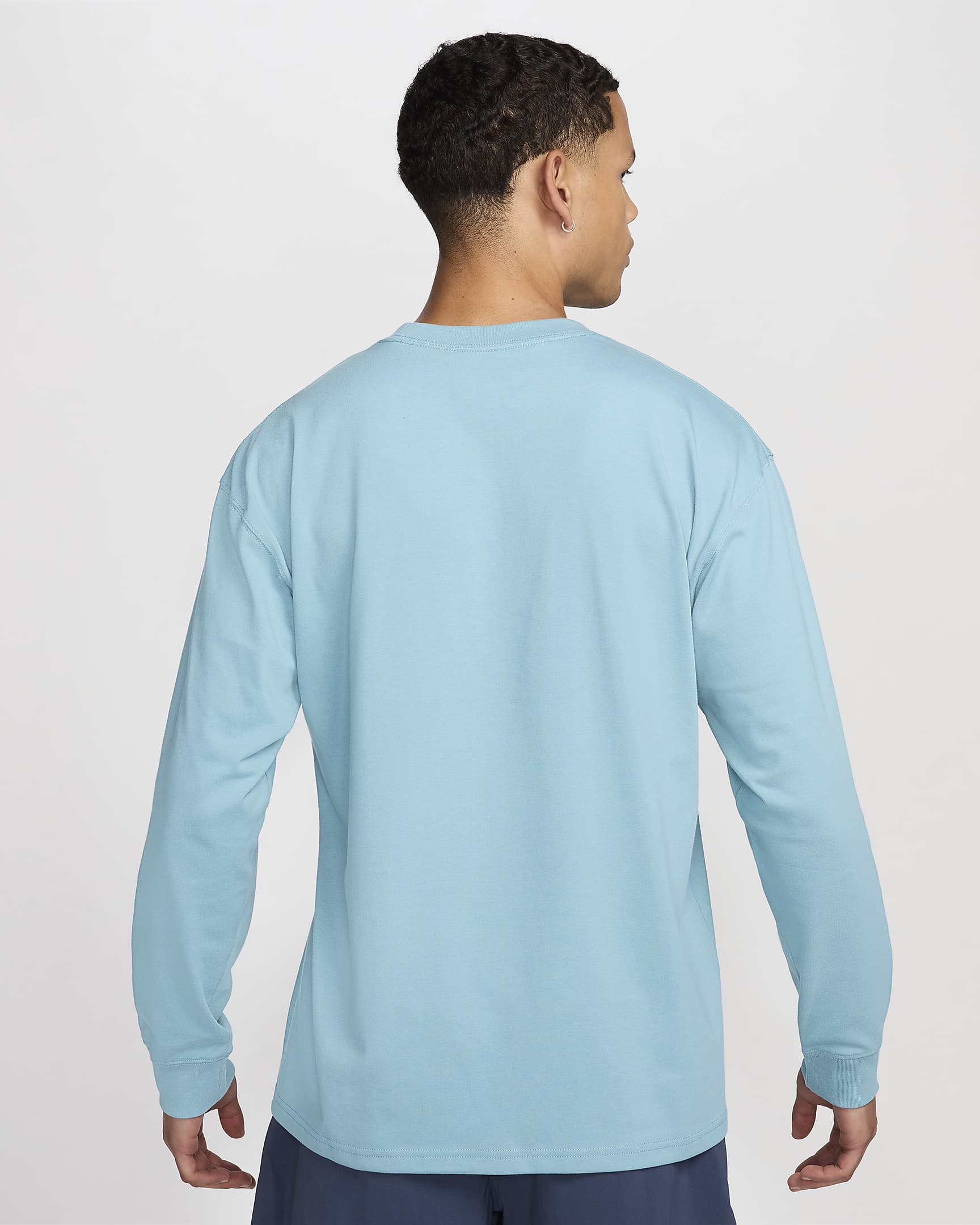 Tee-shirt à manches longues Nike ACG « Lungs » pour homme - Denim Turquoise