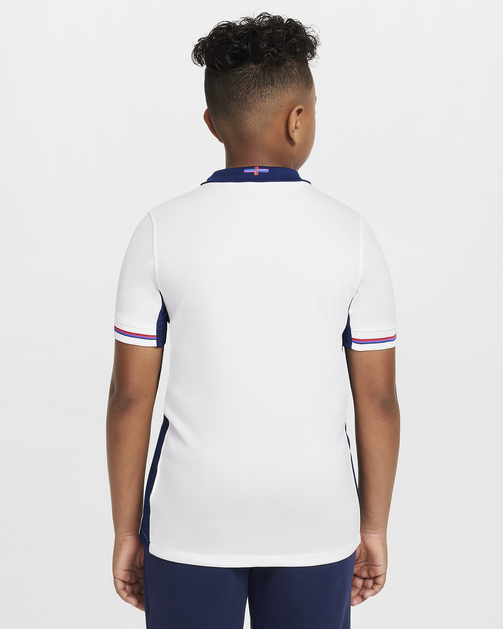 Maillot de foot replica Nike Dri-FIT Angleterre (Équipe féminine) 2024/25 Stadium Domicile pour ado - Blanc/Blanc/Blue Void