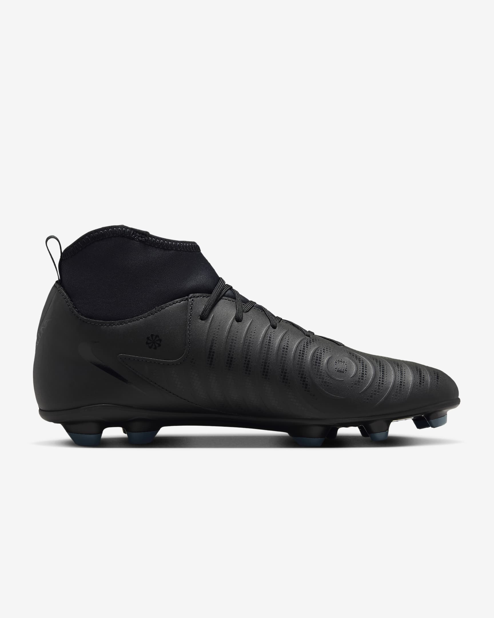 Nike Phantom Luna 2 Club MG High-Top Football Boot - Black/Deep Jungle/Black