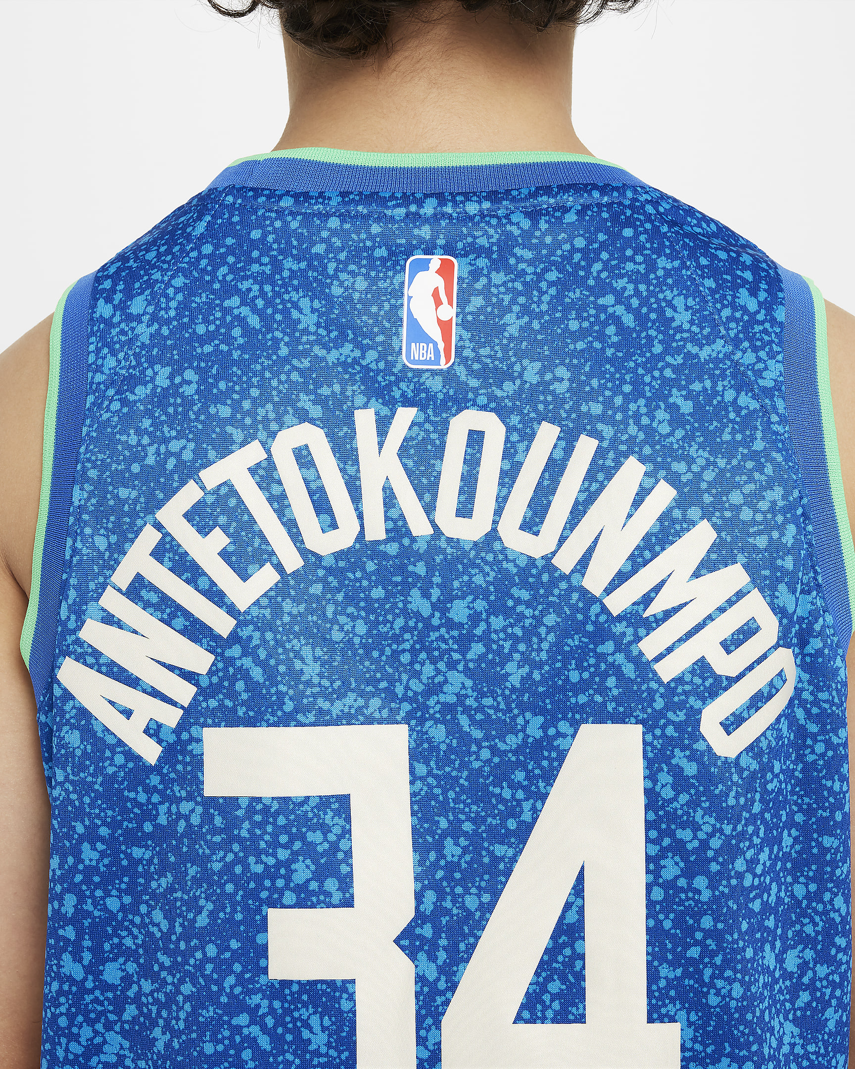 Maillot Nike Dri-FIT NBA Swingman Giannis Antetokounmpo Milwaukee Bucks 2023/24 City Edition pour ado - Game Royal