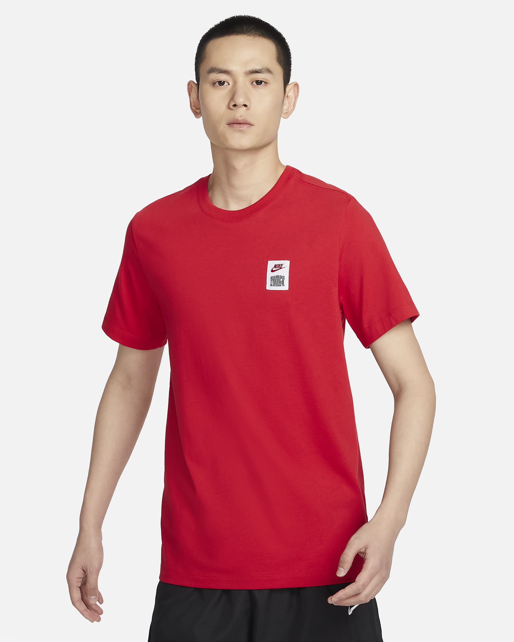 Nike Men's Basketball T-Shirt - University Red