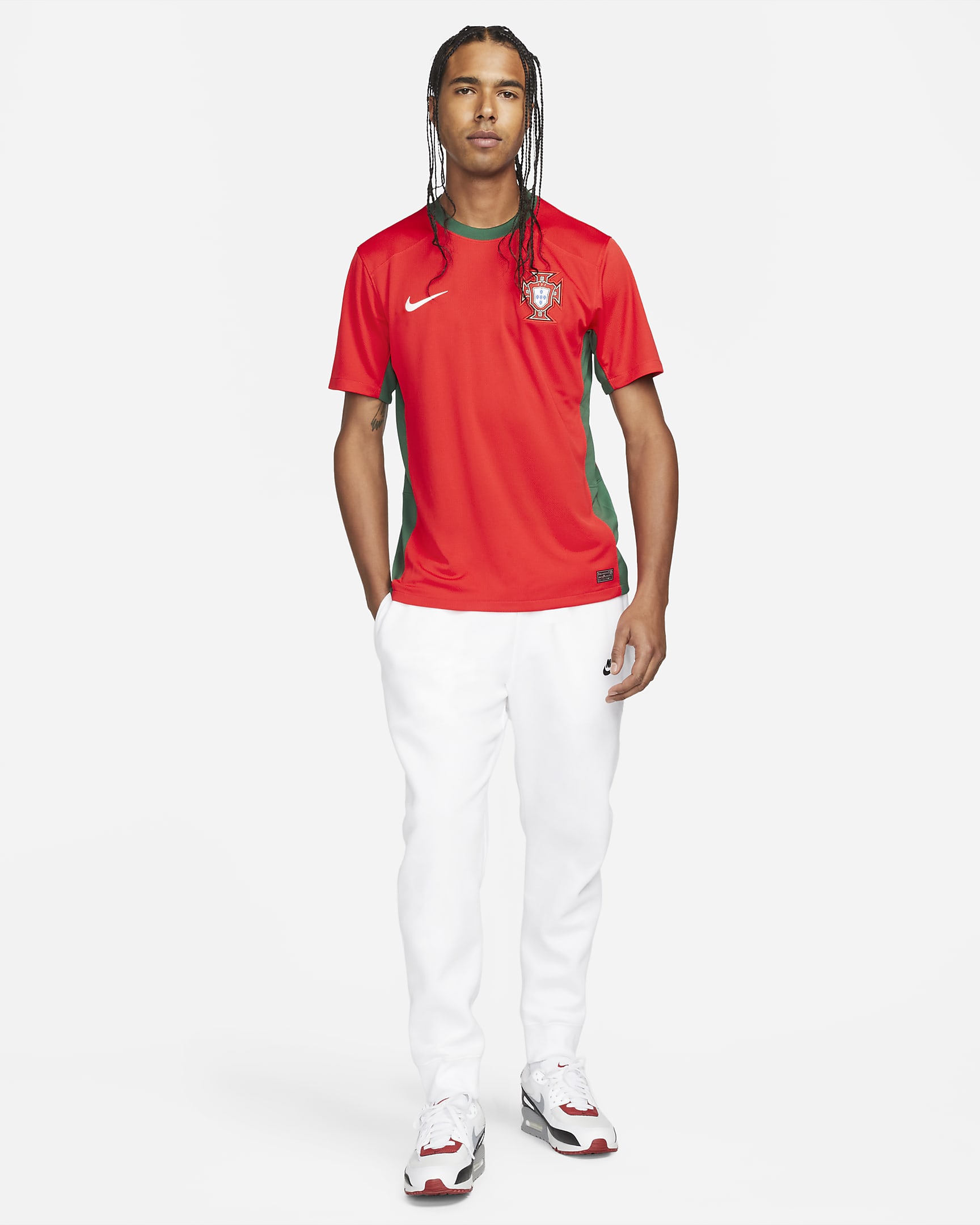 Portugal 2023 Stadium Home Men's Nike Dri-FIT Football Shirt. Nike SE