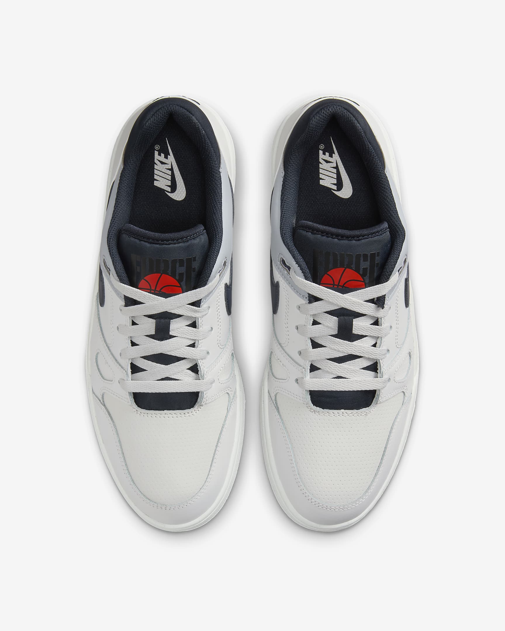 Chaussure Nike Full Force Low pour homme - Platinum Tint/Wolf Grey/Summit White/Dark Obsidian