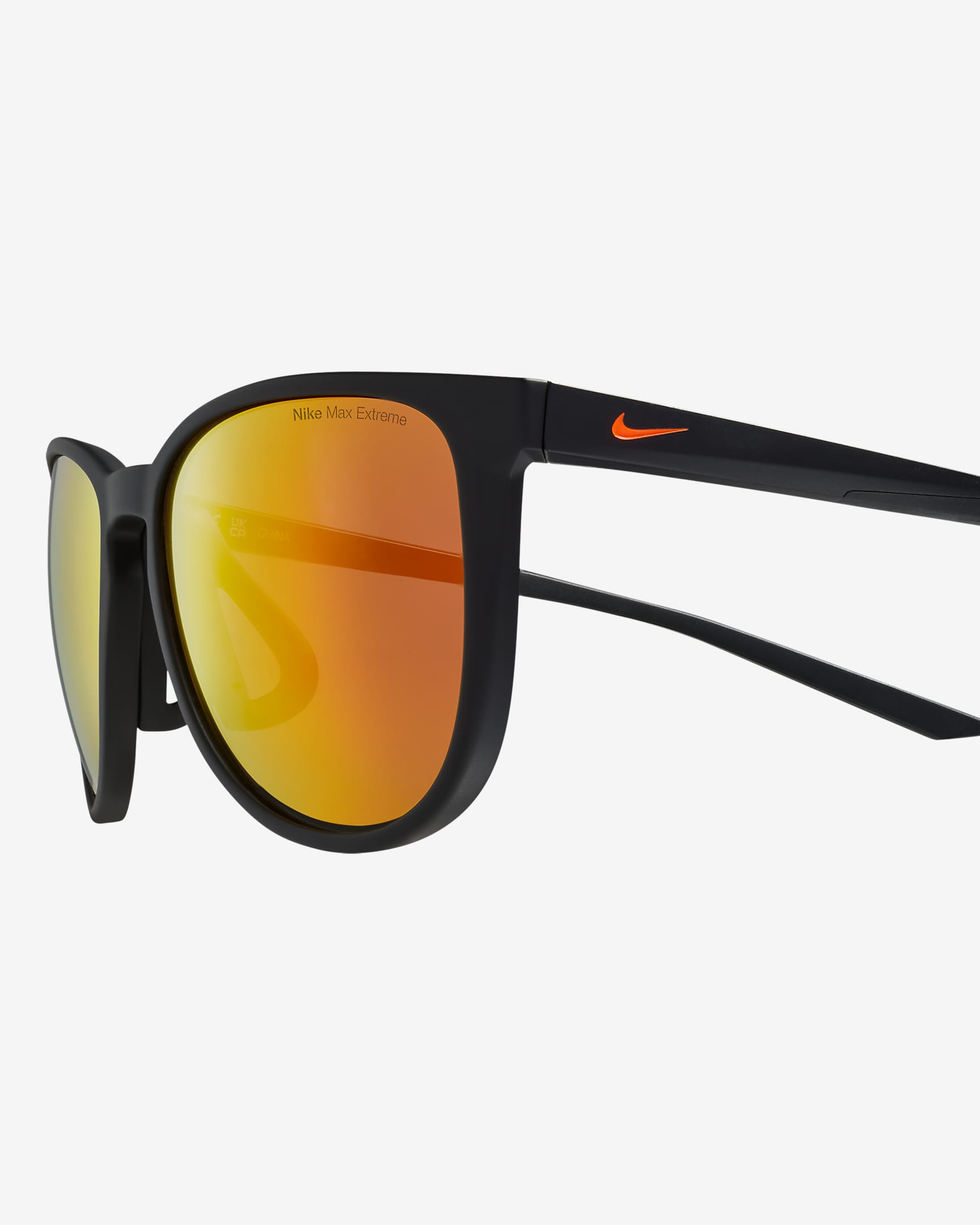 Okulary przeciwsłoneczne Road Tint Nike Cool Down - Czerń/Total Orange