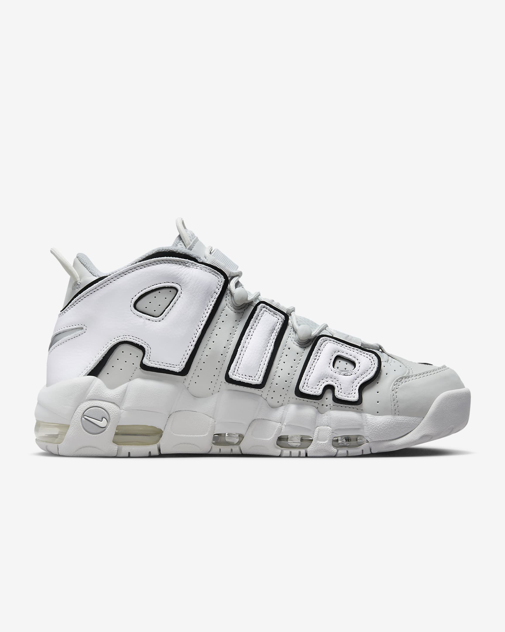 Calzado para hombre Nike Air More Uptempo '96 - Polvo fotón/Blanco/Negro/Plata metalizado