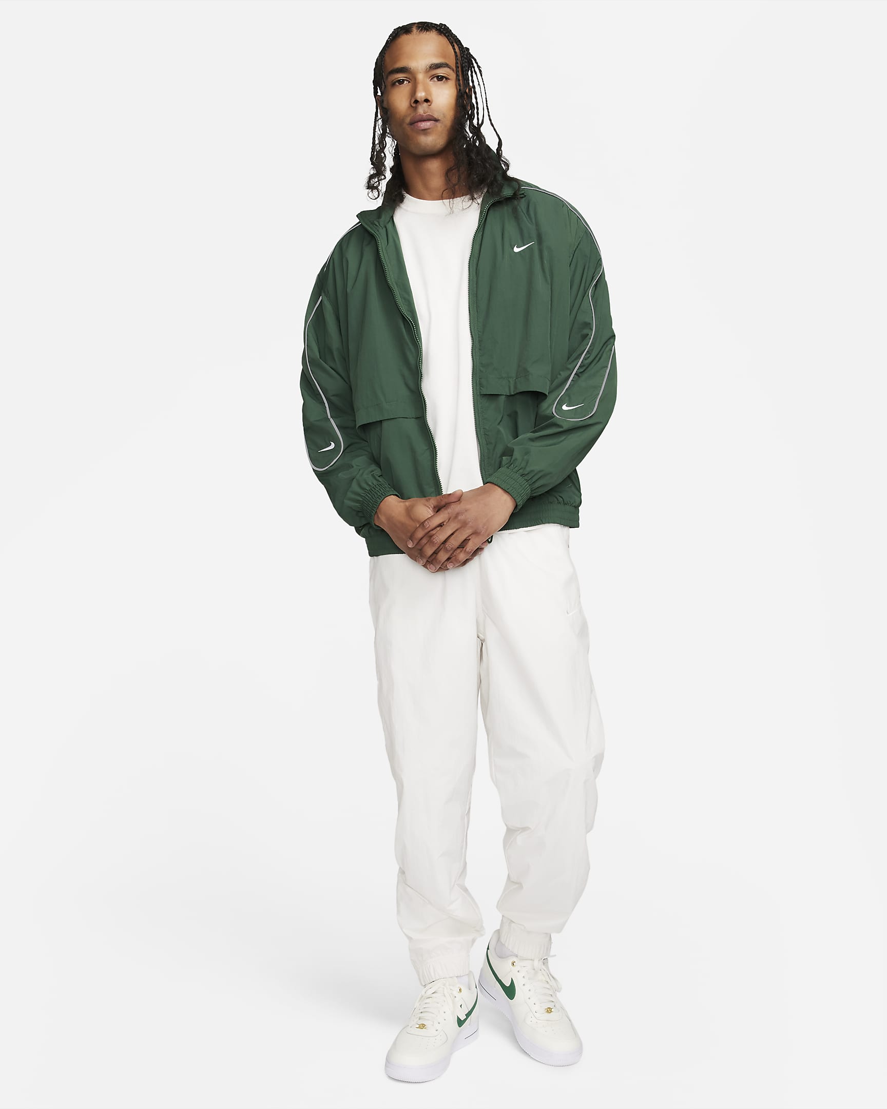 Nike Sportswear Solo Swoosh Men's Woven Tracksuit Jacket. Nike UK