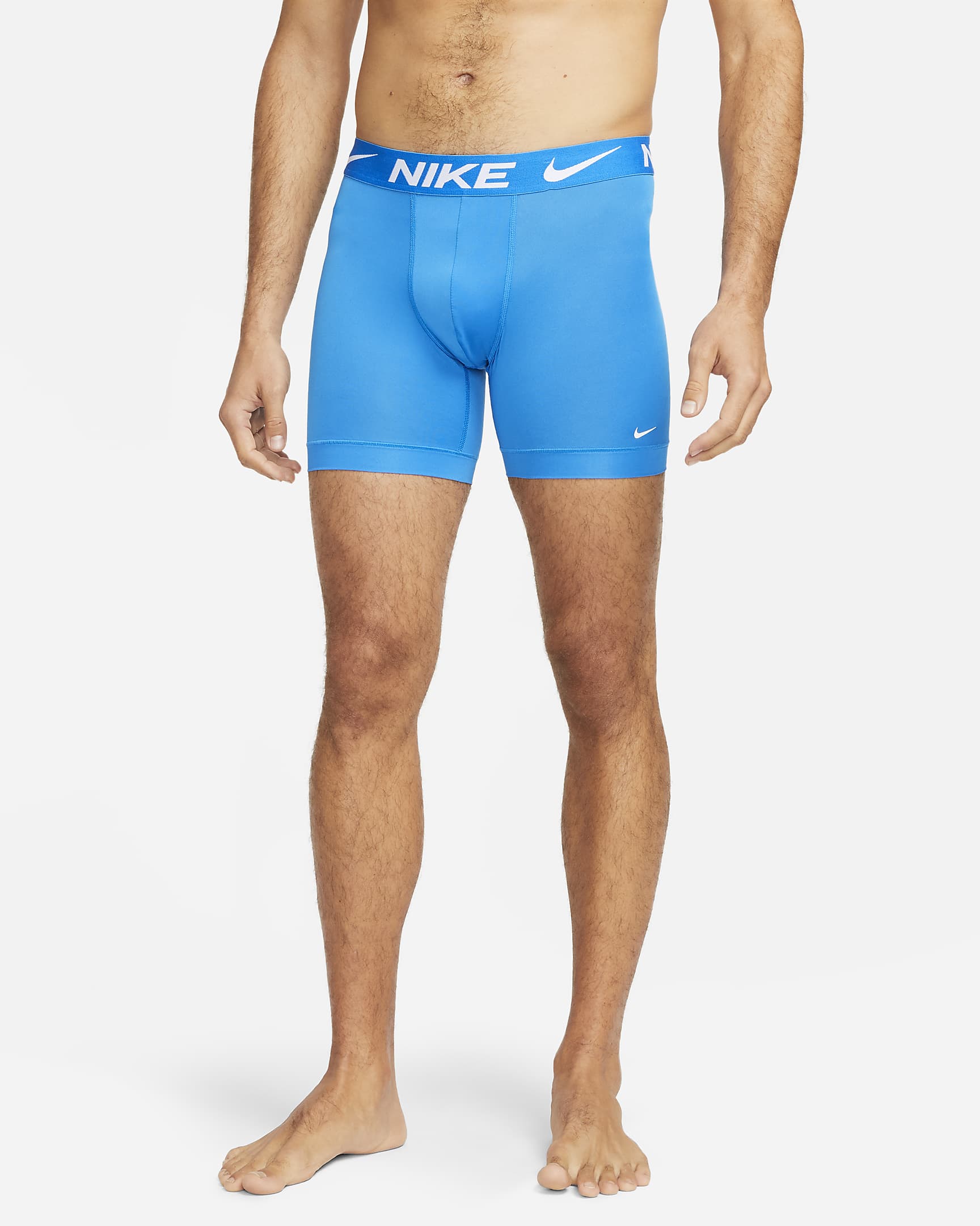 Ropa interior para hombre Nike Dri-FIT Essential Micro (paquete de 3) - Azul