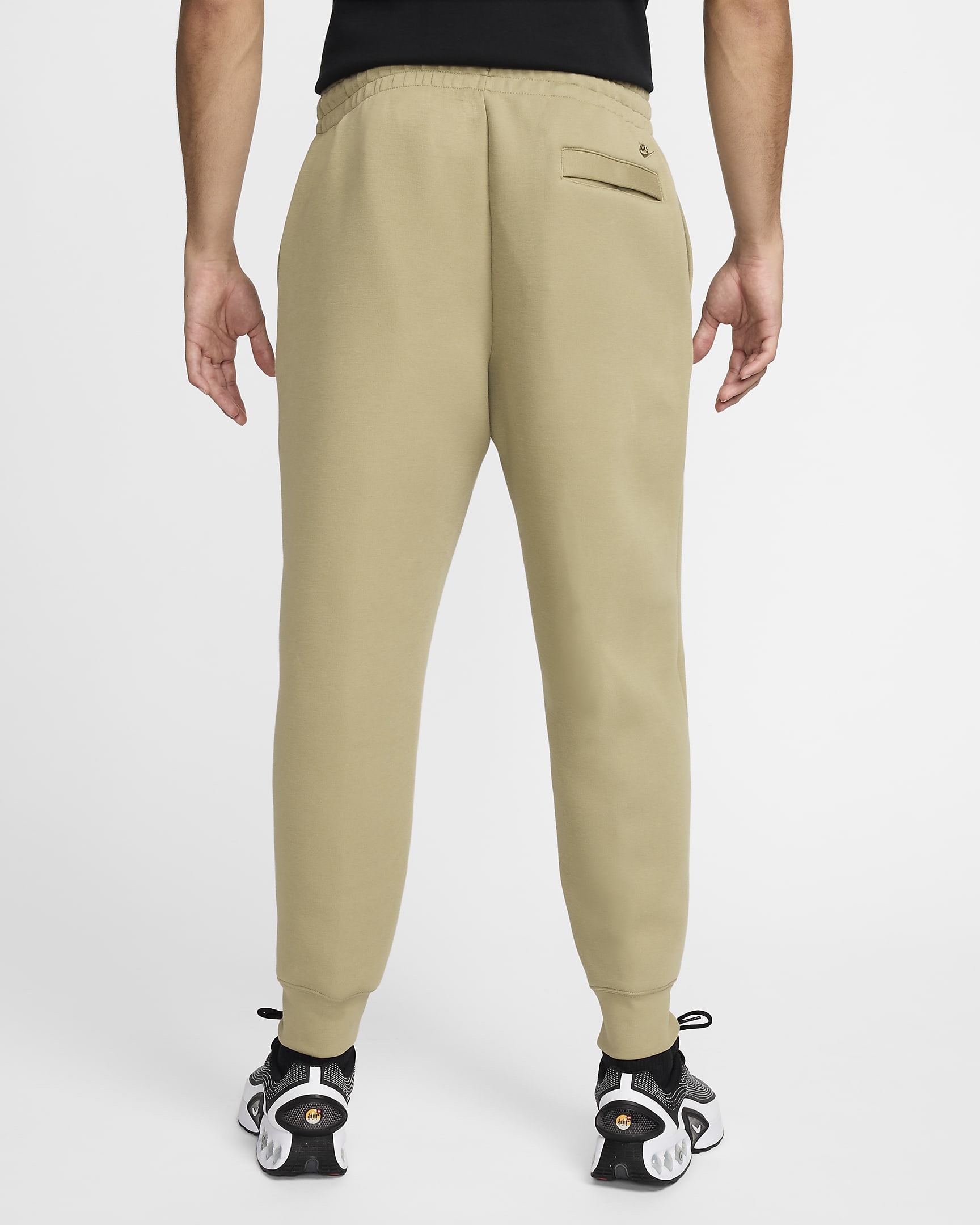 Nike Tech Men's Fleece Trousers - Neutral Olive/Neutral Olive