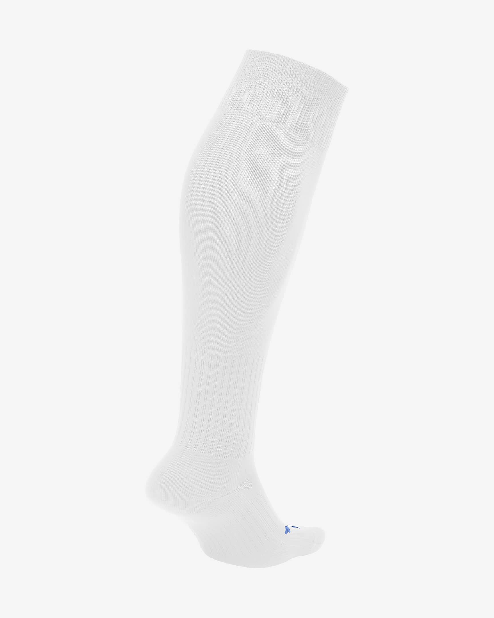 Nike Classic 2 Cushioned Over-the-Calf Socks - White/Royal Blue