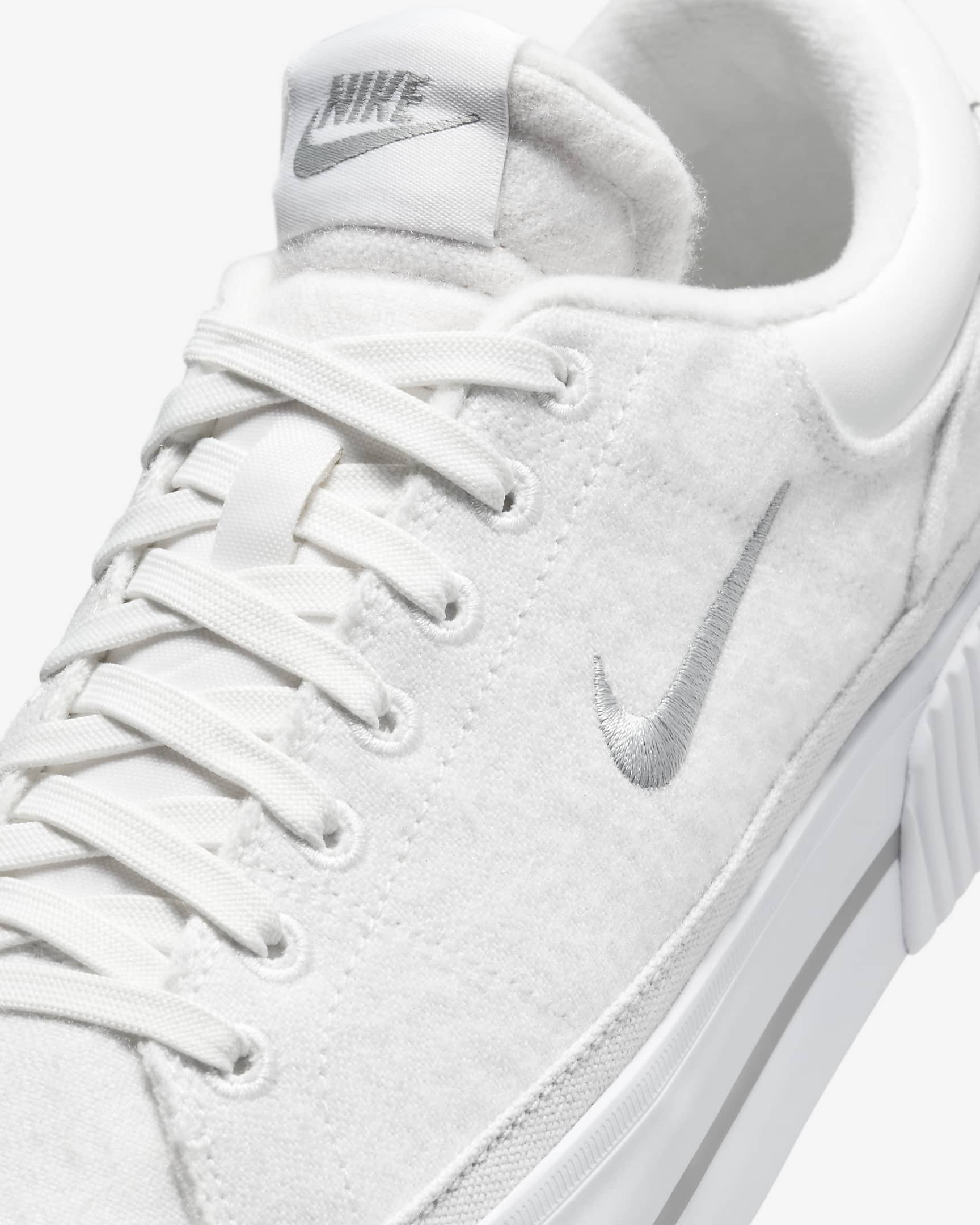 Chaussure Nike Court Legacy Lift pour femme - Summit White/Blanc/Phantom/Light Smoke Grey