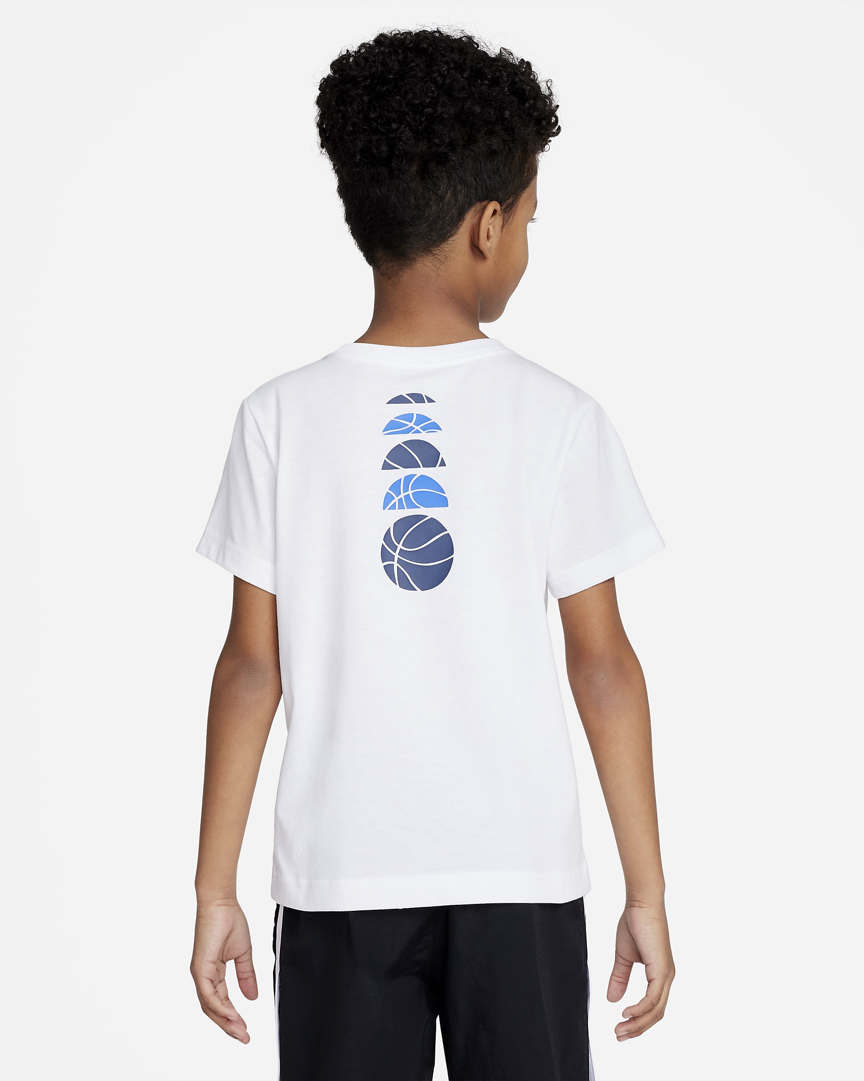 Playera para niños de preescolar Nike Elite - Blanco