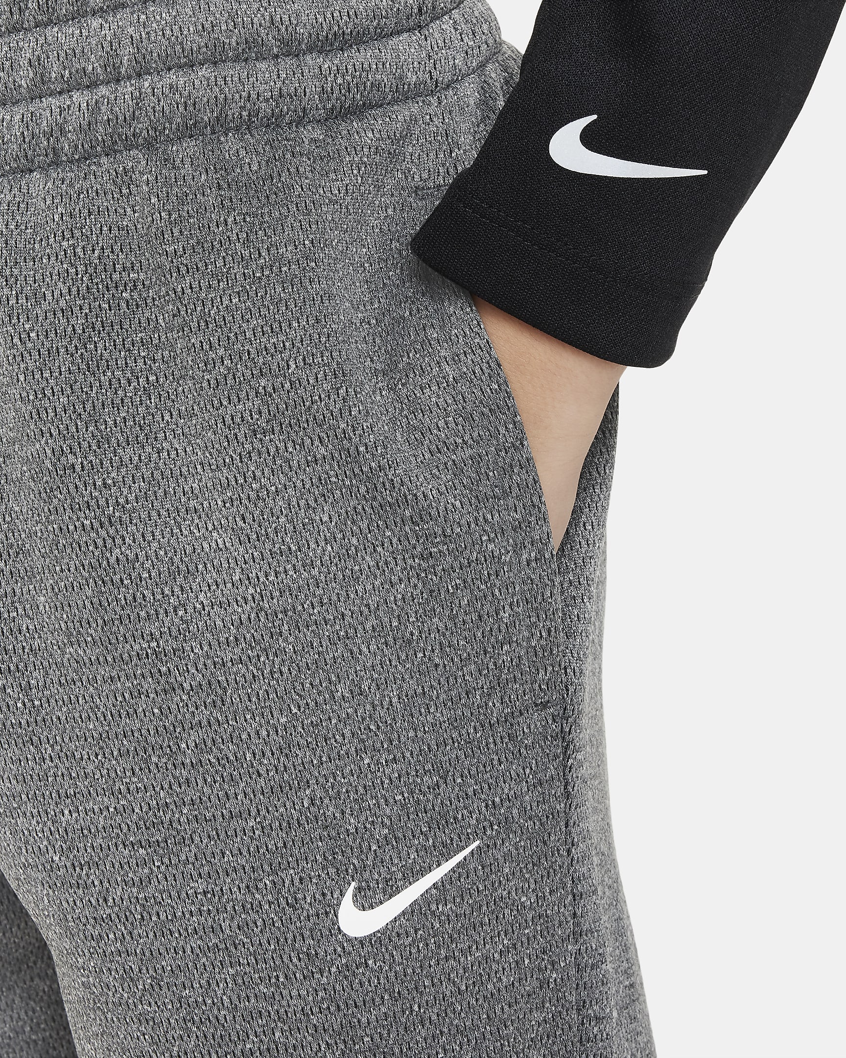 Nike Therma-FIT Pantalón de invierno - Niño/a - Negro/Blanco