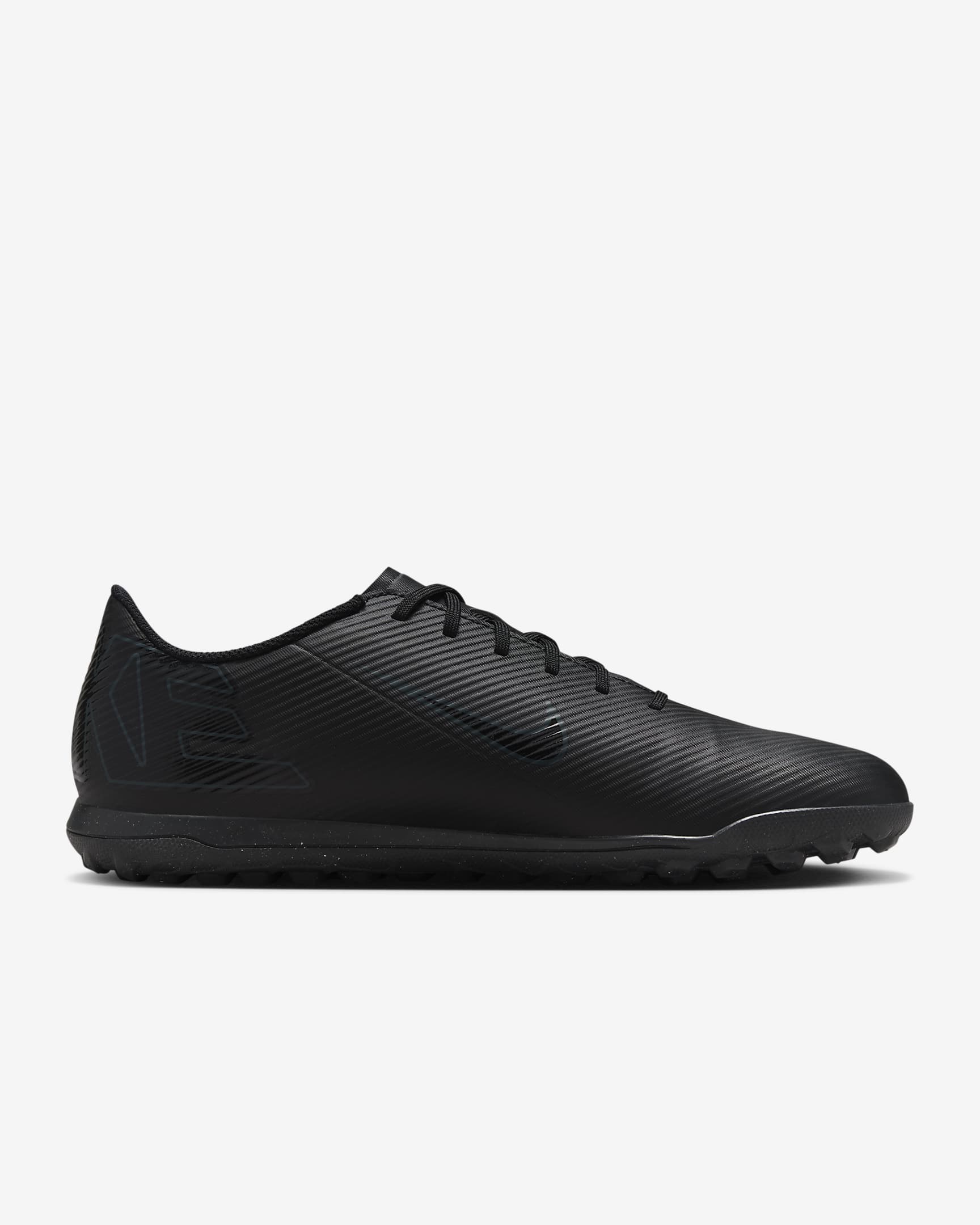 Tacos de fútbol TF de corte low Nike Mercurial Vapor 16 Club - Negro/Jungla intenso/Negro