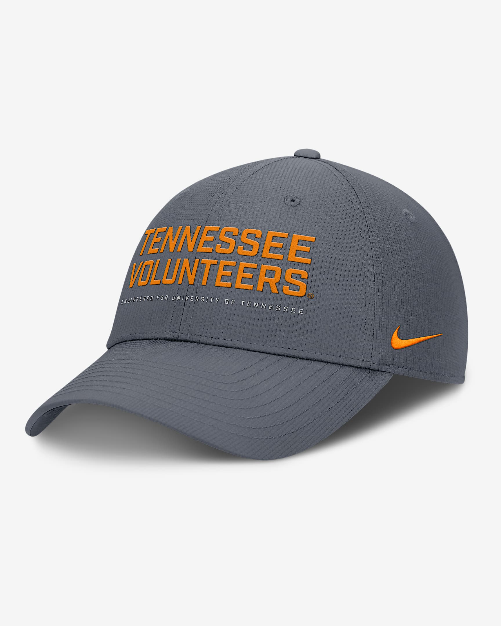 Gorra universitaria Nike Dri-FIT ajustable para hombre Tennessee On-Field Club Gameday - Gris