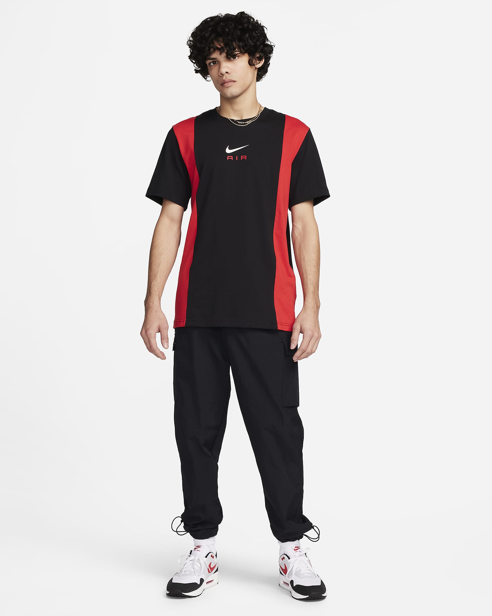 Nike Air Men's Lightweight Woven Trousers - Black