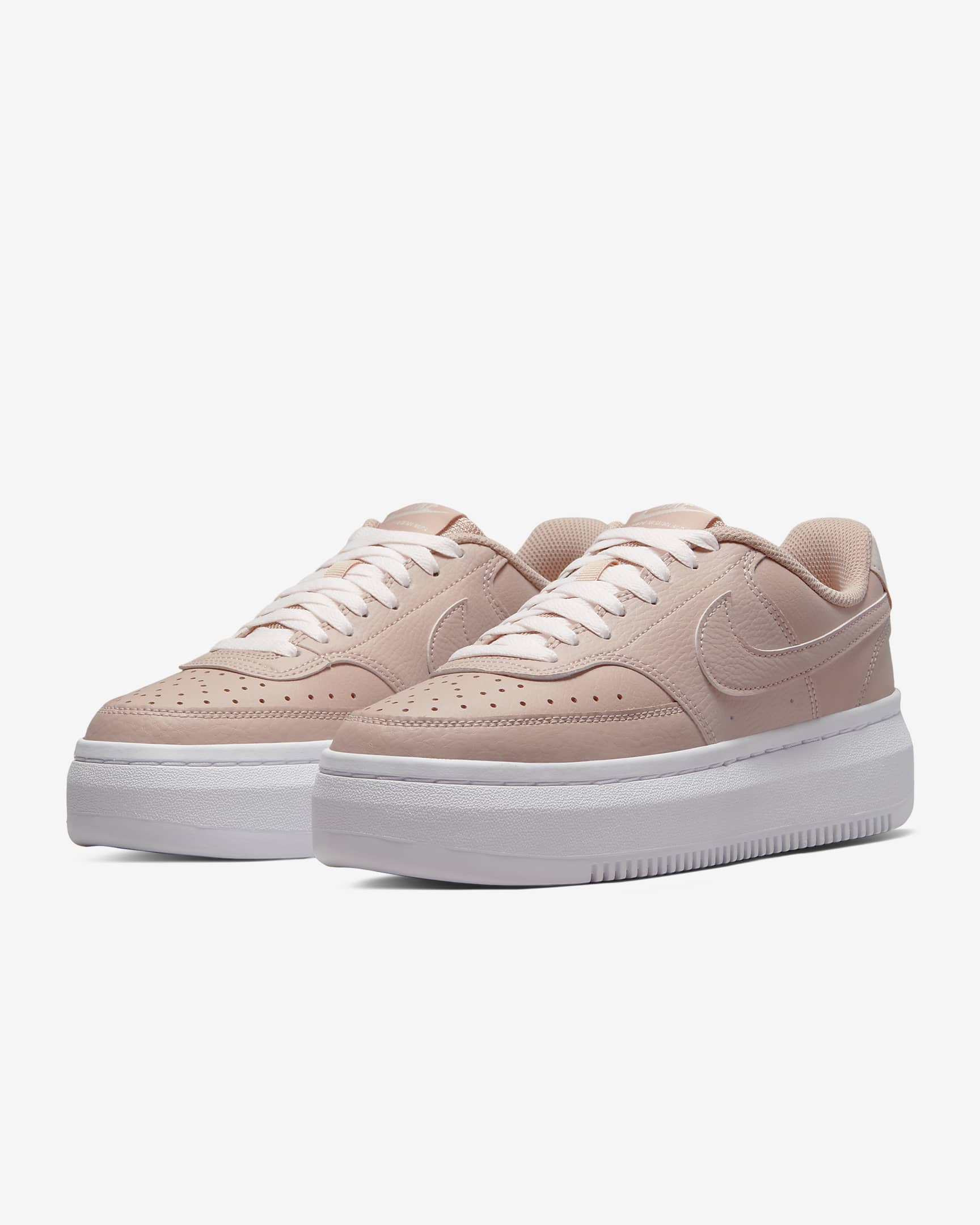 Sko Nike Court Vision Alta för kvinnor - Pink Oxford/Vit/Light Soft Pink/Pink Oxford