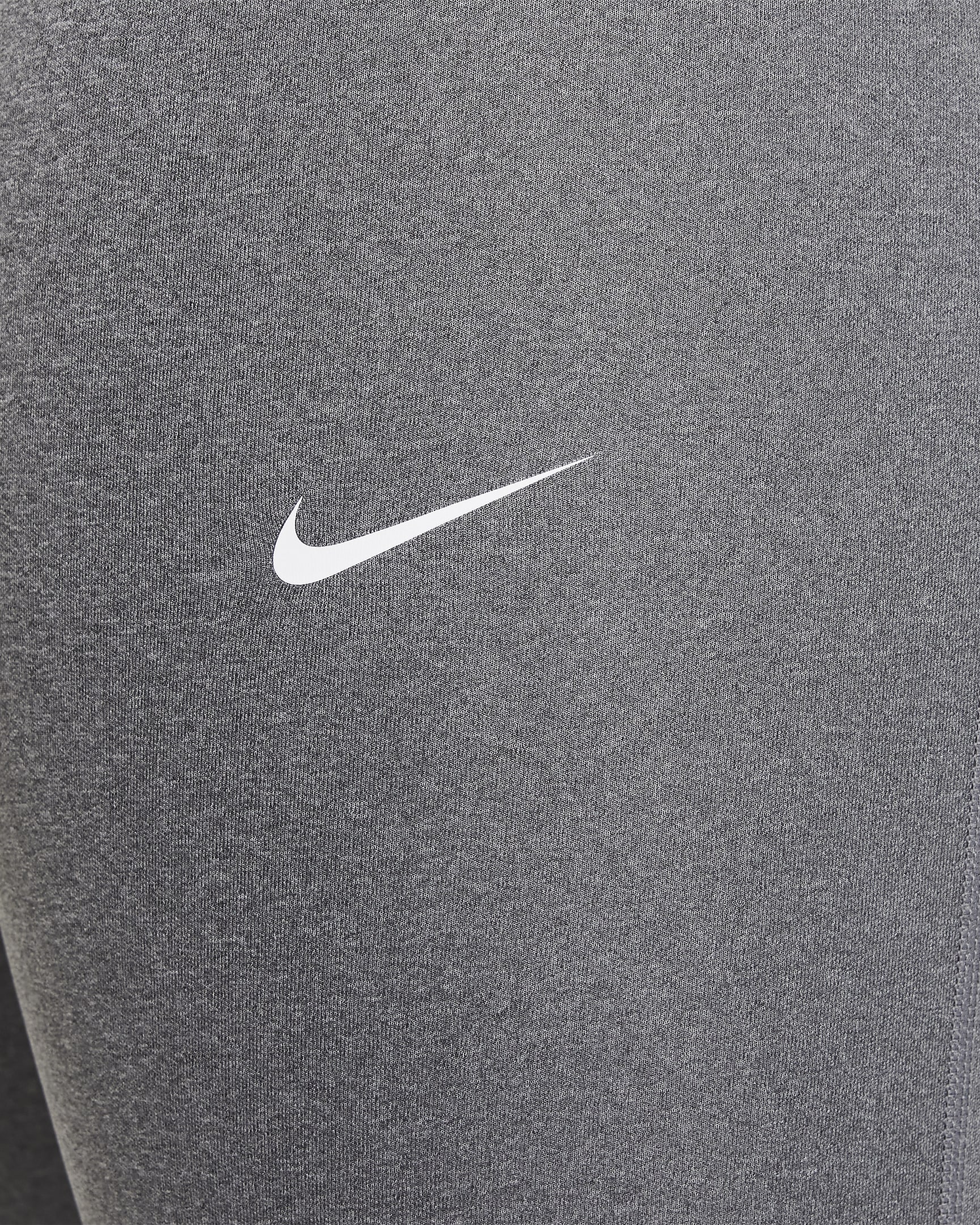 Nike Pro Dri-FIT Leggings für ältere Kinder (Mädchen) (große Größe) - Carbon Heather/Weiß