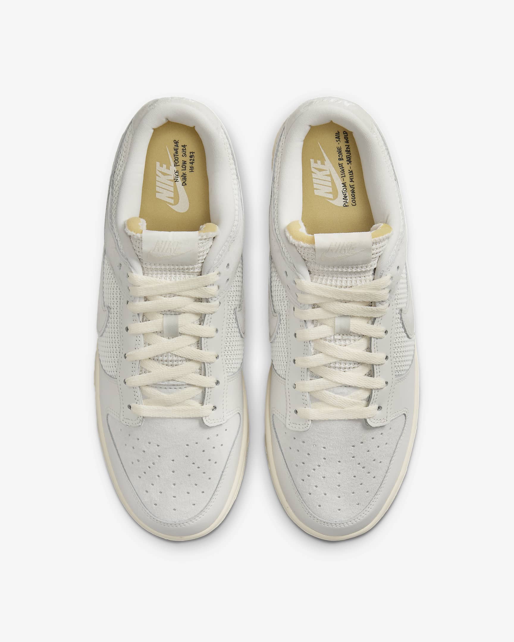 Chaussure Nike Dunk Low pour homme - Phantom/Sail/Coconut Milk/Light Bone