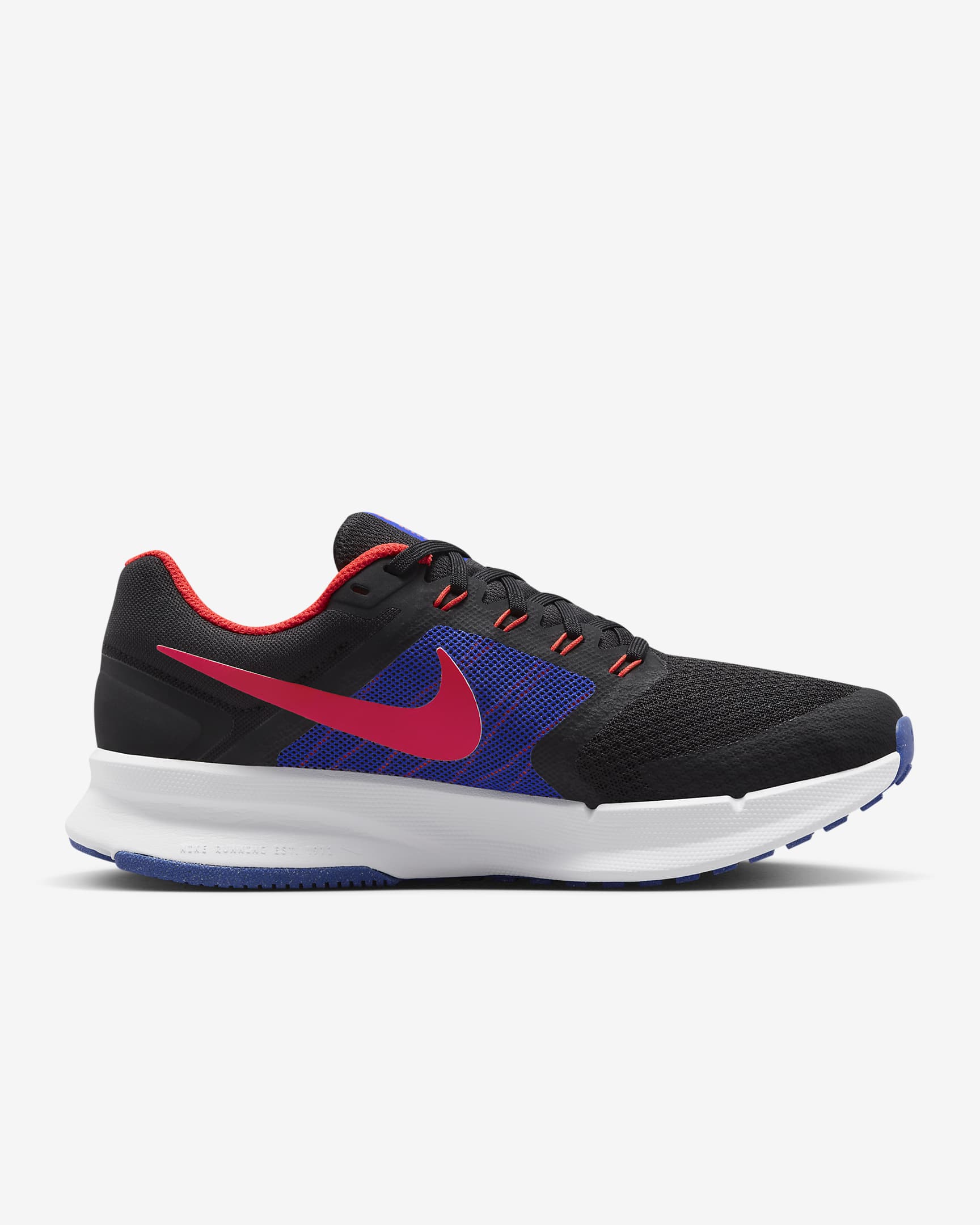 Nike Run Swift 3 Women's Road Running Shoes - Black/Racer Blue/White/Bright Crimson