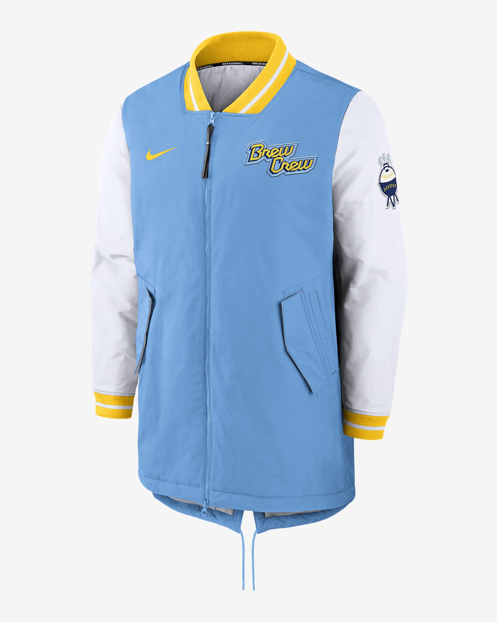 Nike City Connect Dugout (MLB Milwaukee Brewers) Men's Full-Zip Jacket ...