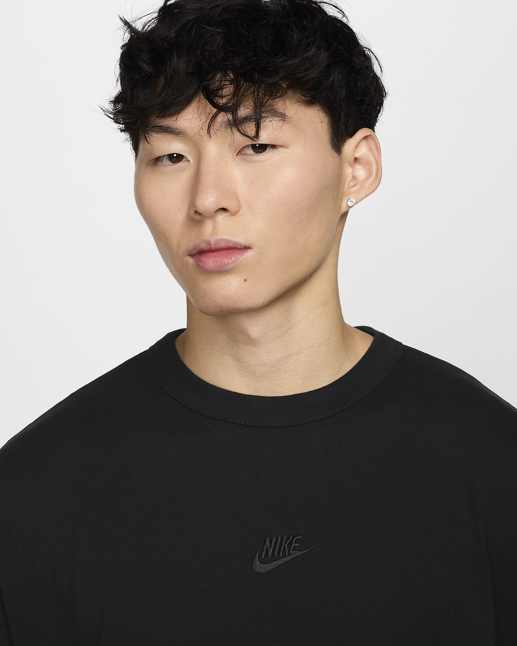 Nike Sportswear Premium Essentials Men's Oversized T-Shirt - Black