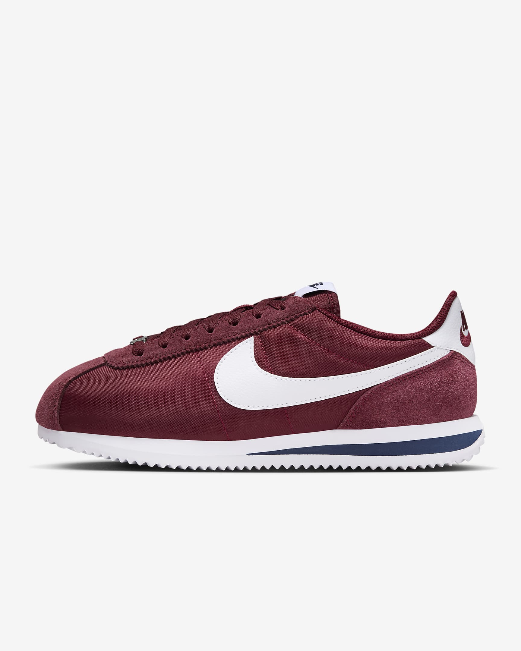 Nike Cortez Textile Shoes - Team Red/Midnight Navy/Black/White