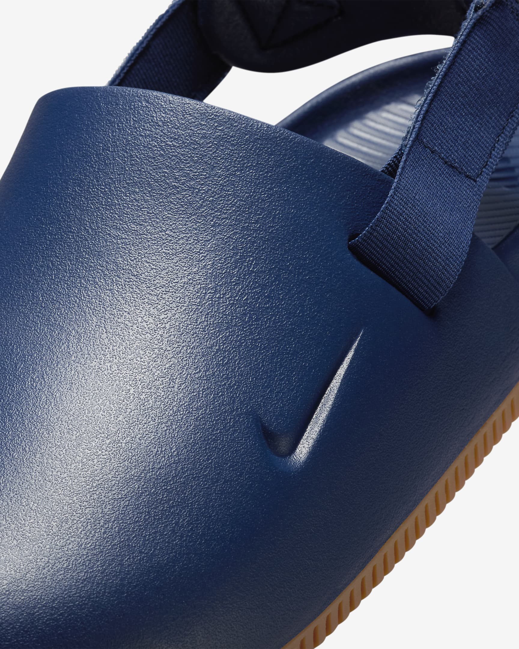 Nike Calm Men's Mules - Navy/Gum Medium Brown/Navy