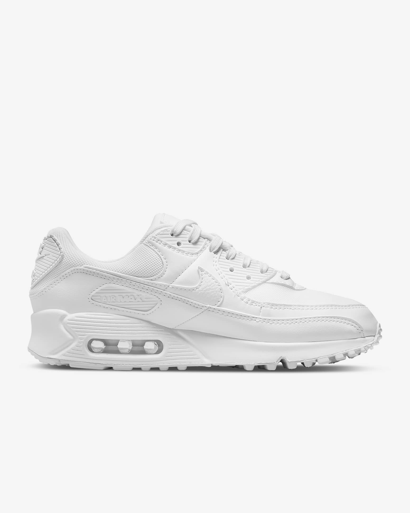 Nike Air Max 90-sko til kvinder - hvid/hvid/hvid