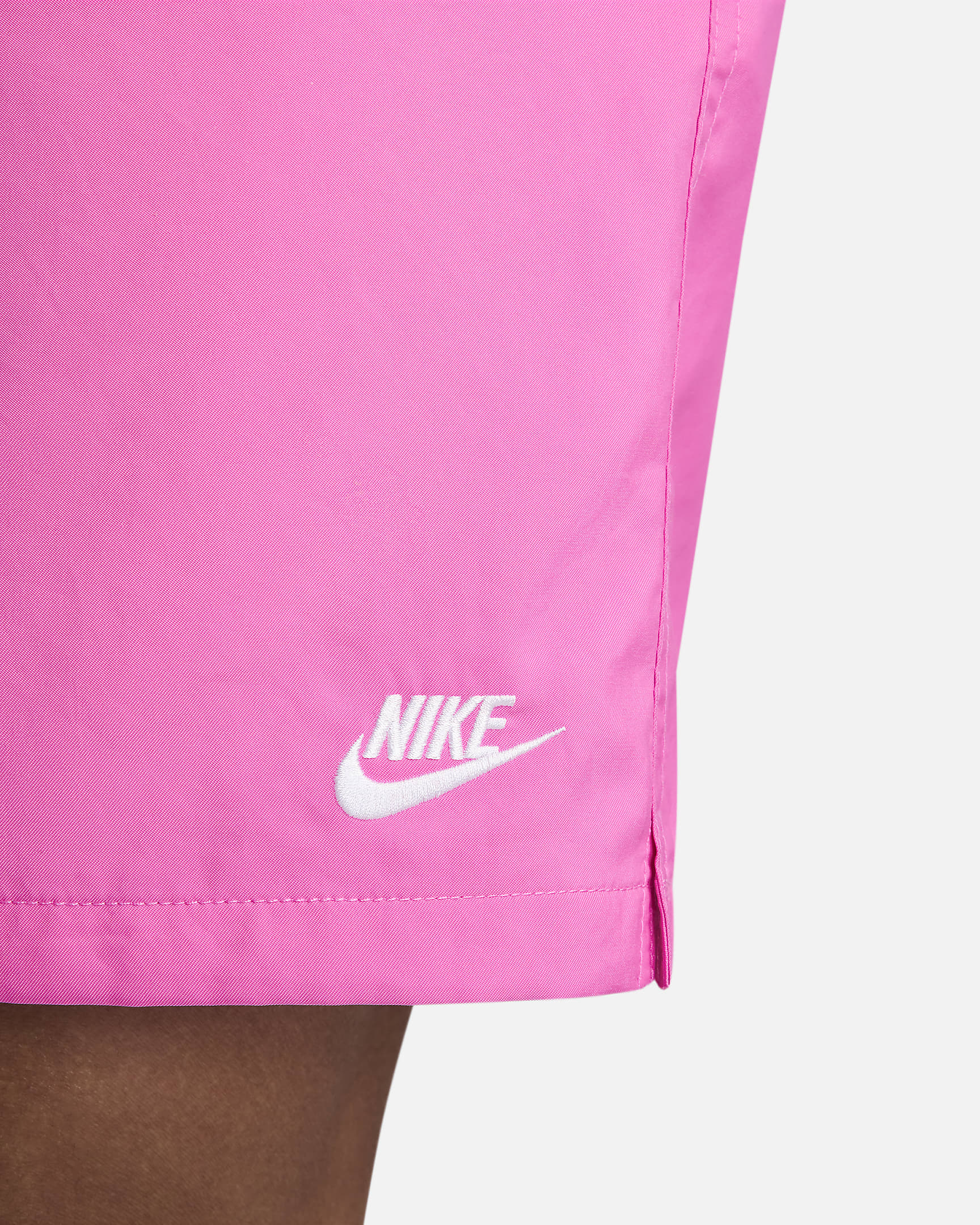 Short Flow tissé Nike Club pour homme - Playful Pink/Blanc