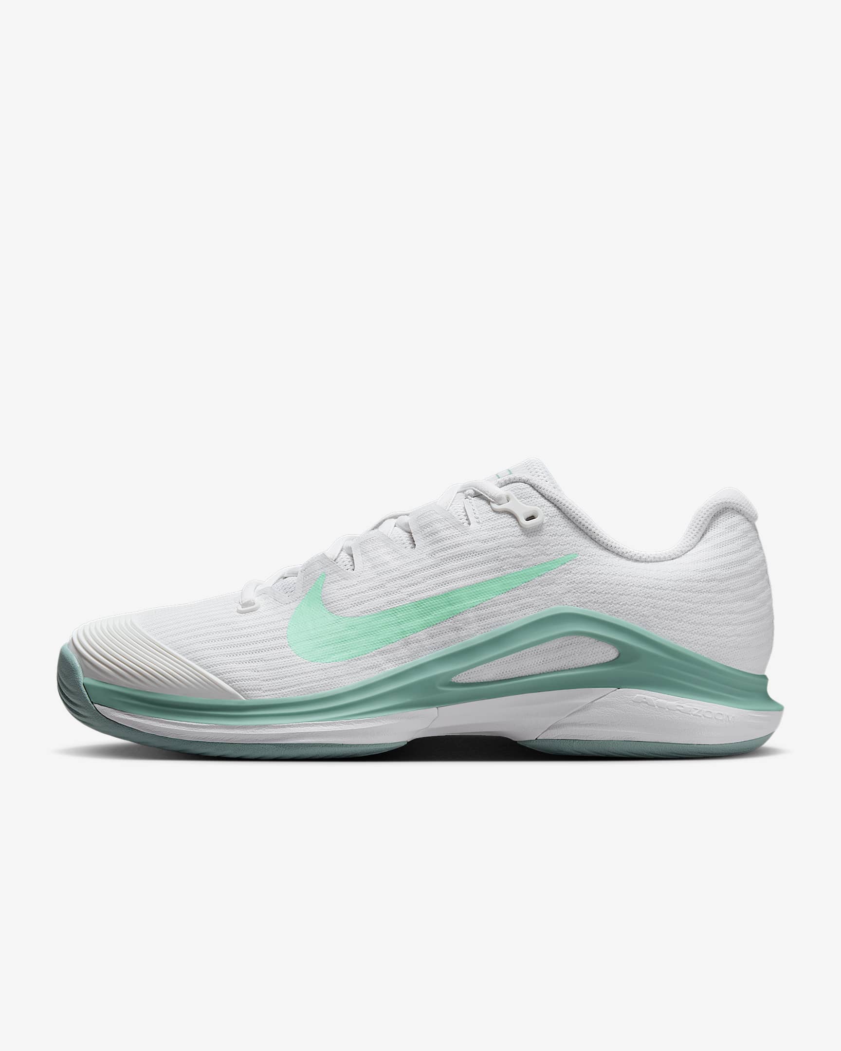 Nike Vapor 12 Women's Hard Court Tennis Shoes - White/Cannon/Mint Foam