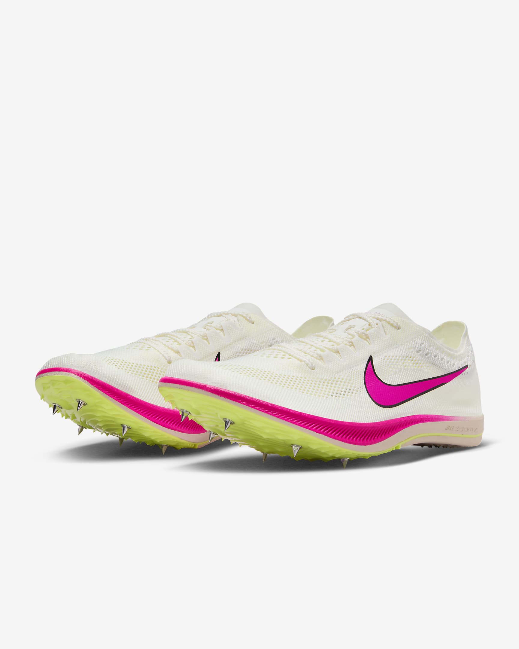 Tenis de atletismo para distancia Nike ZoomX Dragonfly - Vela/Toque de limón claro/Guayaba hielo/Rosa feroz