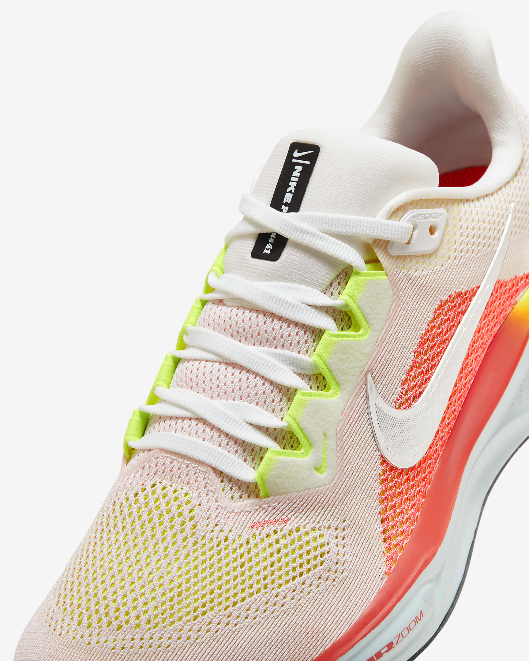 Chaussure de running sur route Nike Pegasus 41 pour femme - Summit White/Bright Crimson/Glacier Blue/Chrome