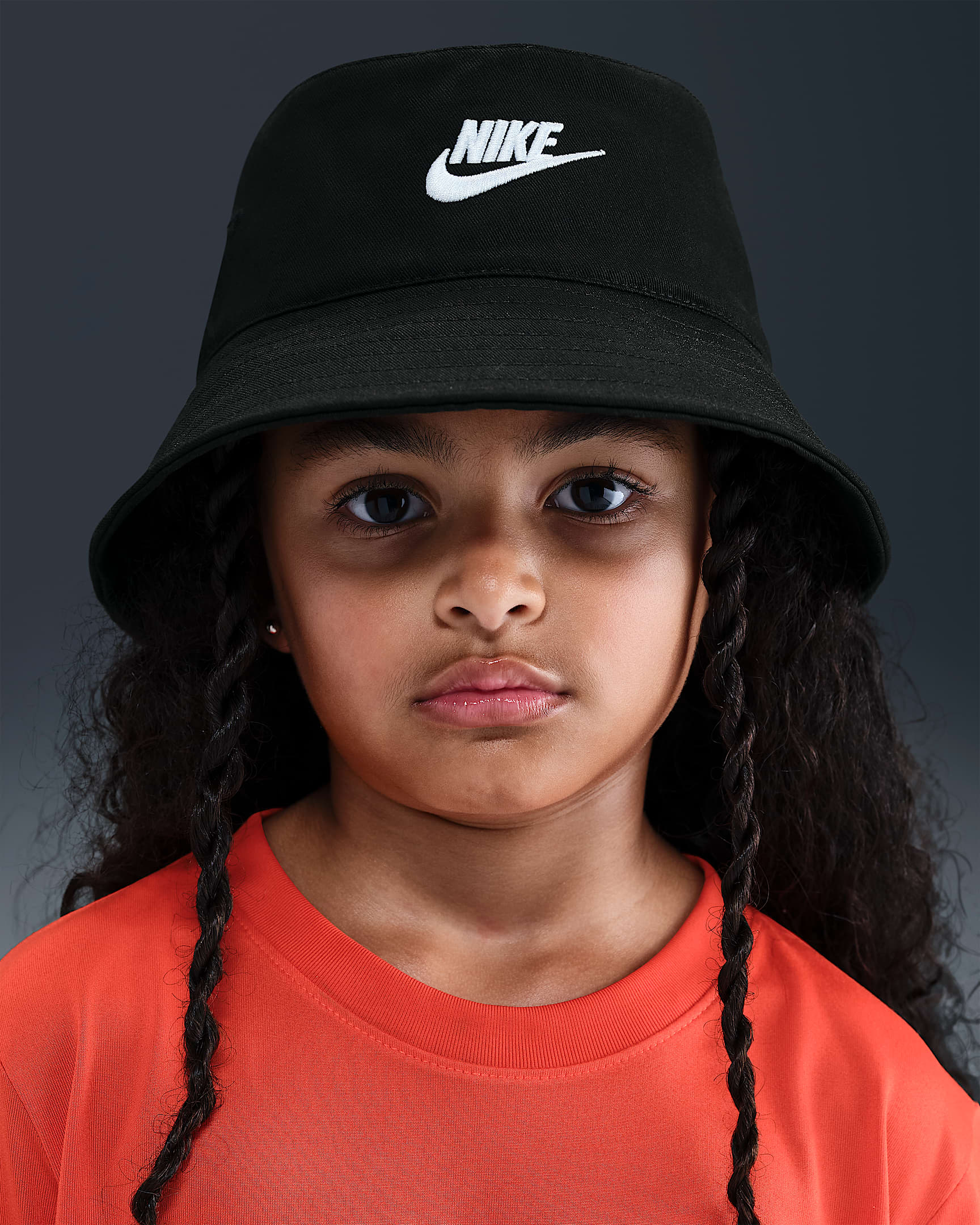 Nike Little Kids' Futura Apex Bucket Hat - Black