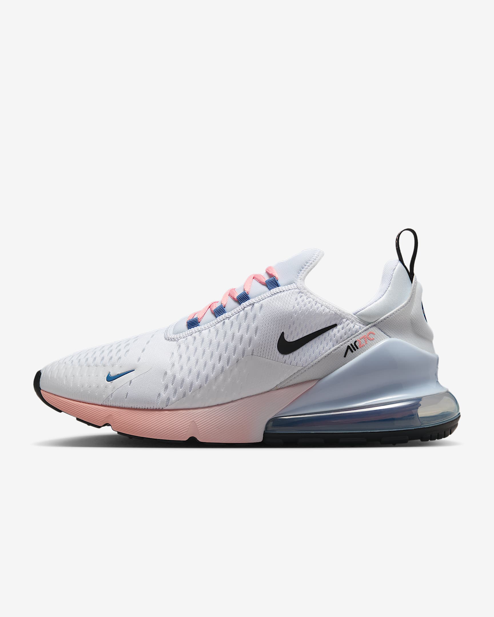 Washington Nationals Nike Air Max 270 Men's Shoes - White/Football Grey/Black