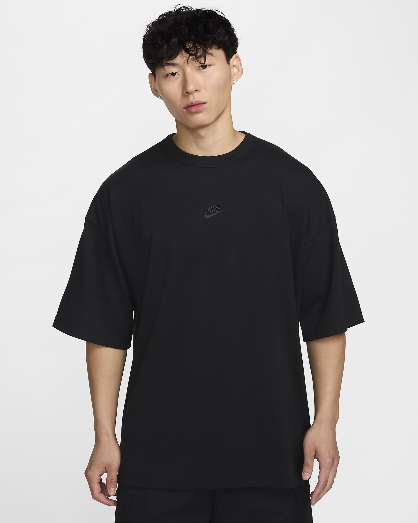 Nike Sportswear Premium Essentials Men's Oversized T-Shirt - Black