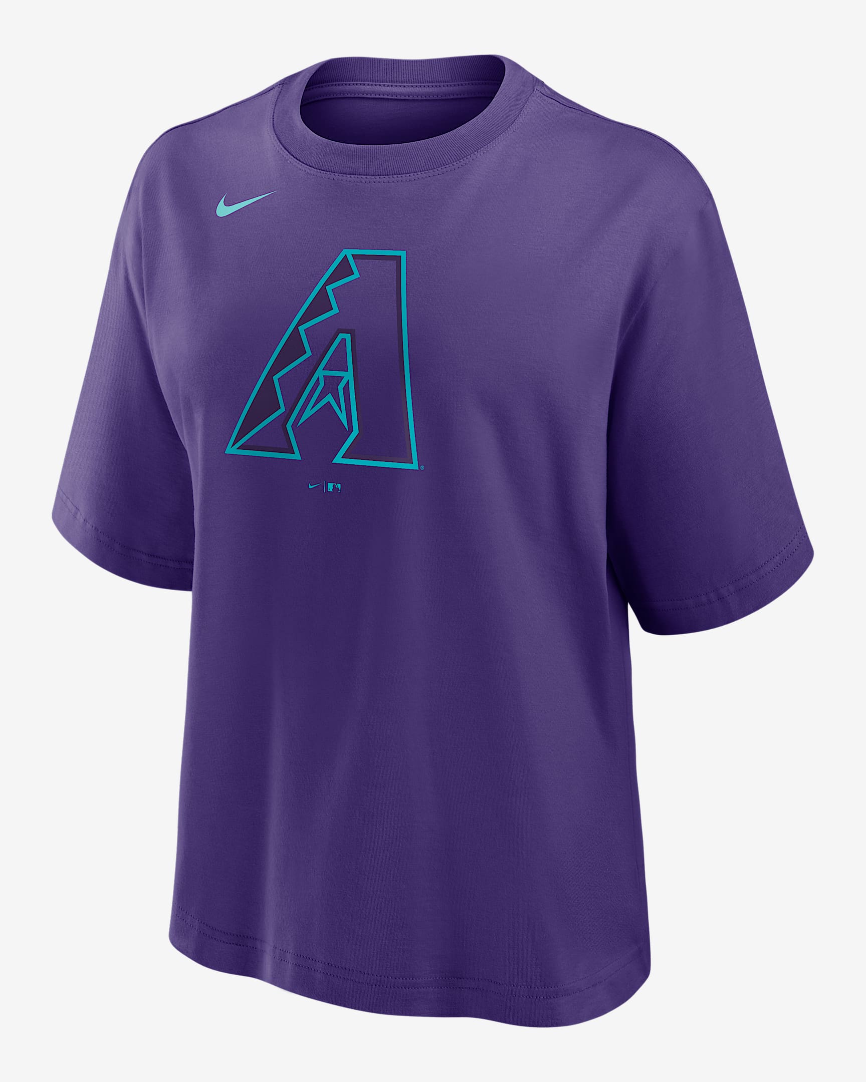 Arizona Diamondbacks City Connect Boxy Women's Nike MLB T-Shirt - Purple