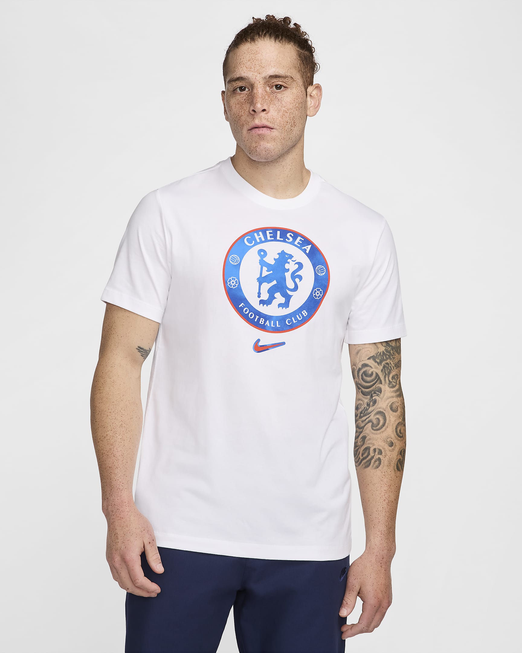 Chelsea F.C. Men's Nike Football T-Shirt - White