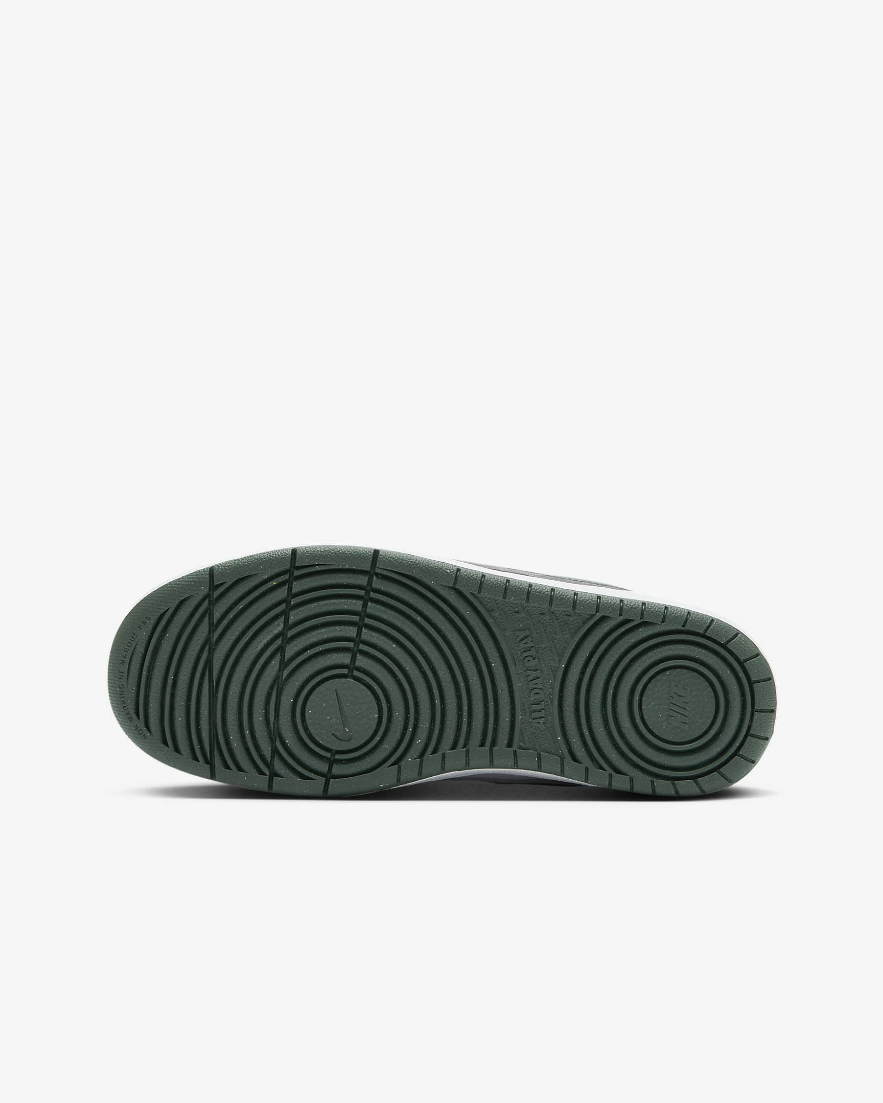 รองเท้าเด็กโต Nike Court Borough Low Recraft - ขาว/Vintage Green