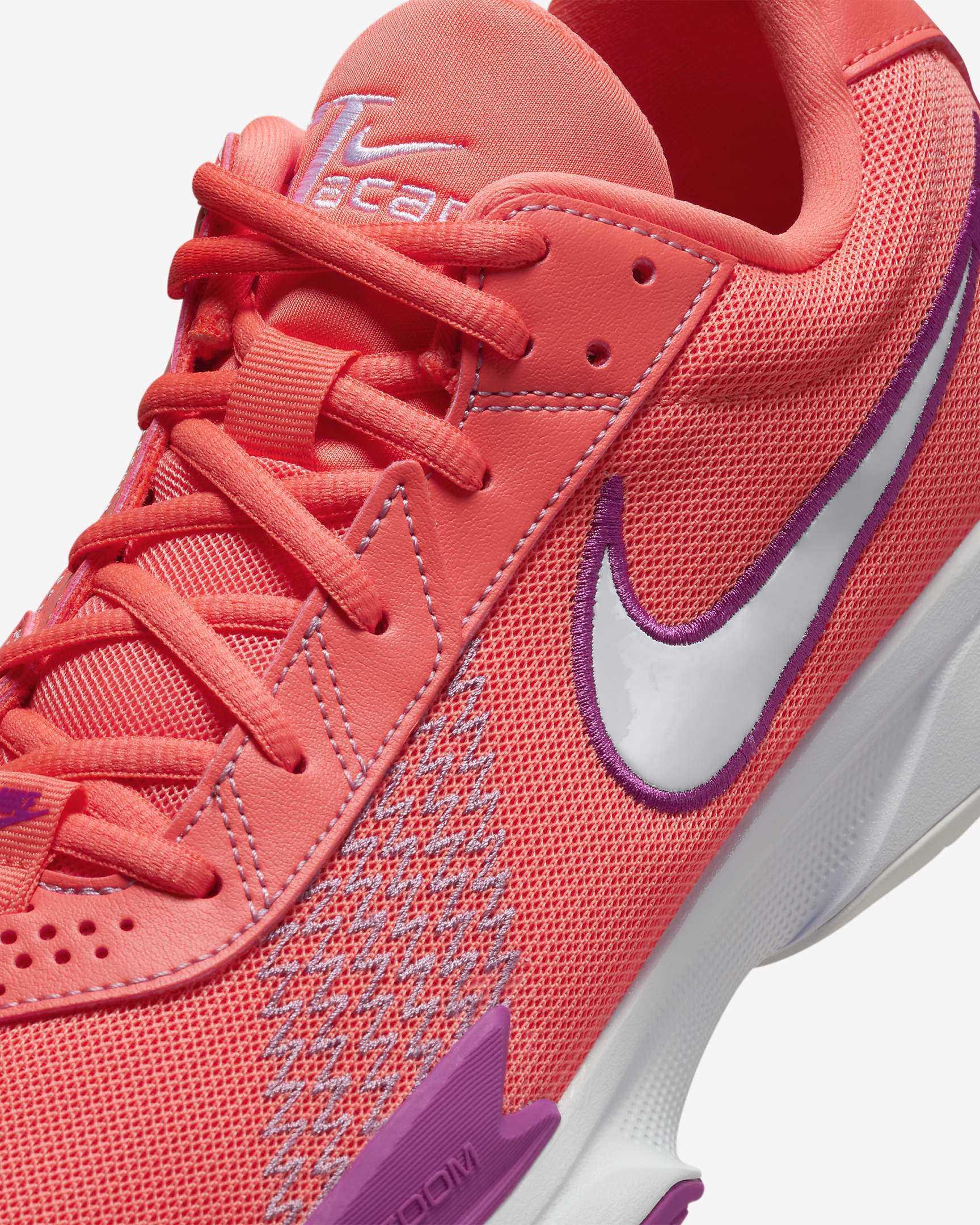 Nike G.T. Cut Academy Zapatillas de baloncesto - Light Wild Mango/Hot Fuchsia/Plum Dust/Blanco