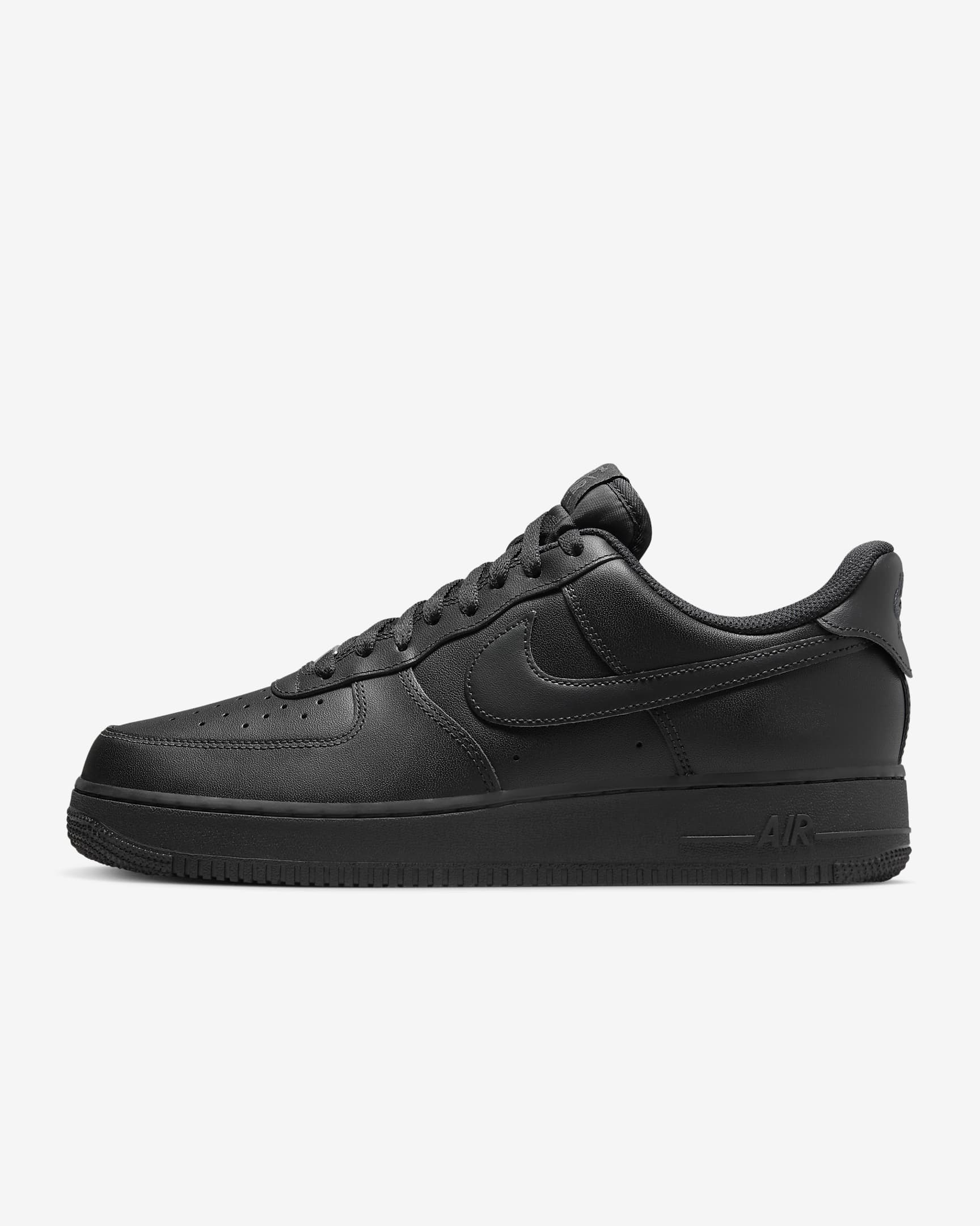 Nike Air Force 1 '07 EasyOn Shoes - Black/Black/Black