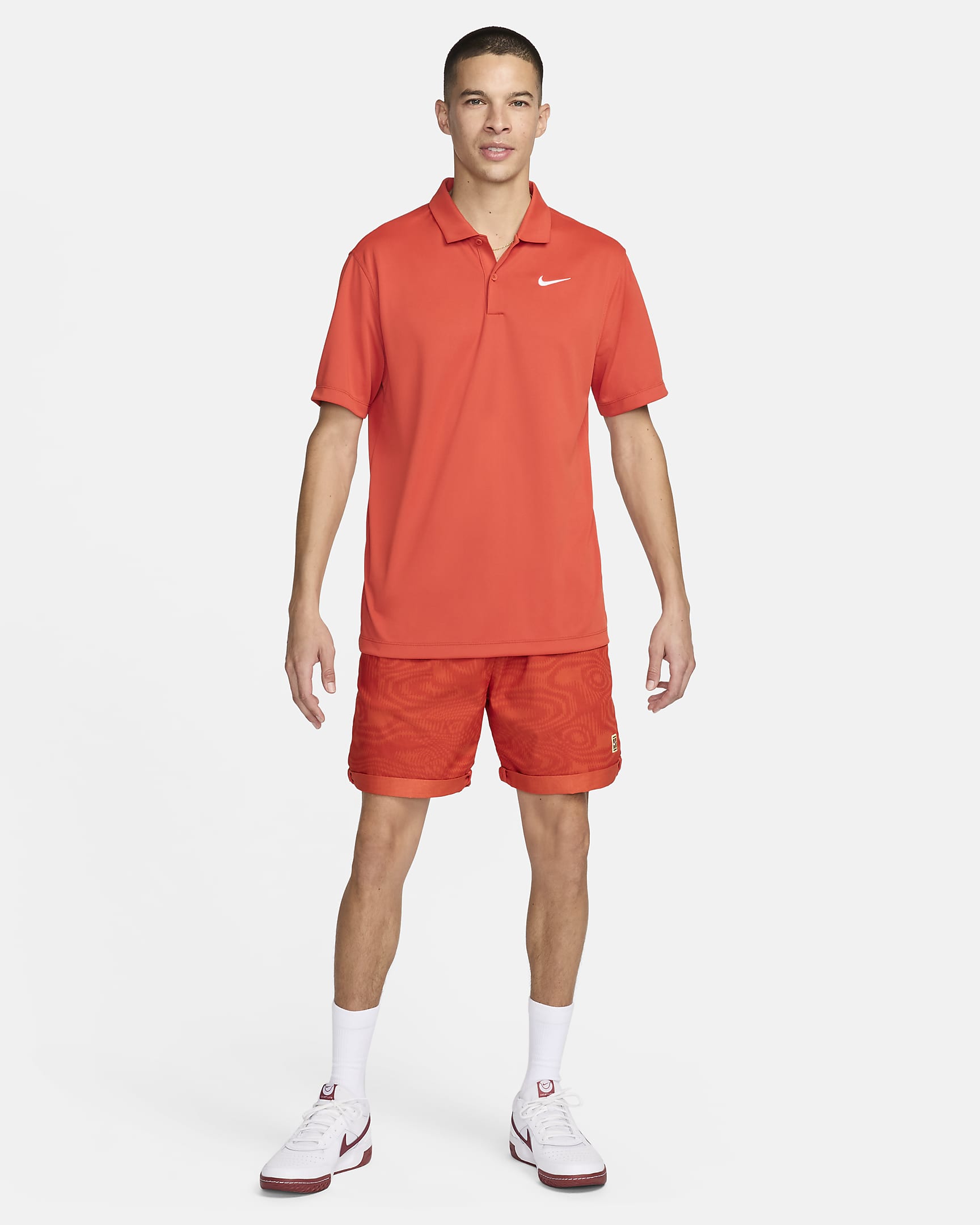 nikecourt men's tennis polo