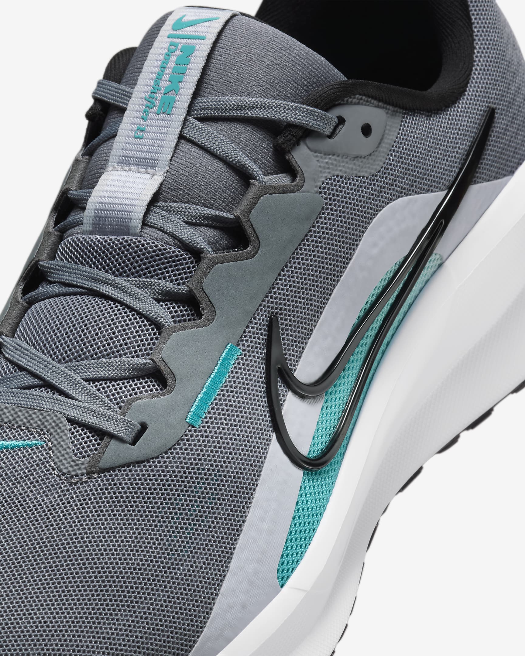 รองเท้าวิ่งโร้ดรันนิ่งผู้ชาย Nike Downshifter 13 - Cool Grey/Dusty Cactus/Pure Platinum/ดำ