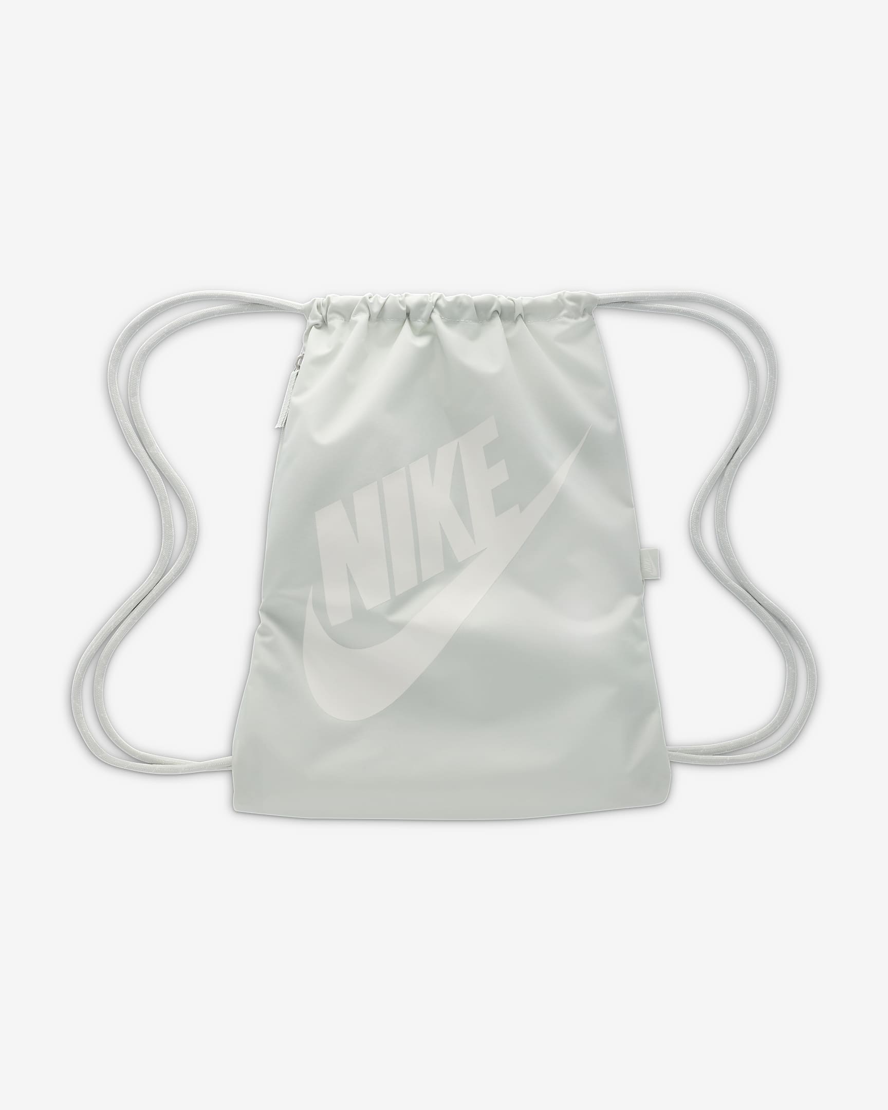 Nike Heritage Bolsa con cordón (13 l) - Plata claro/Plata claro/Phantom