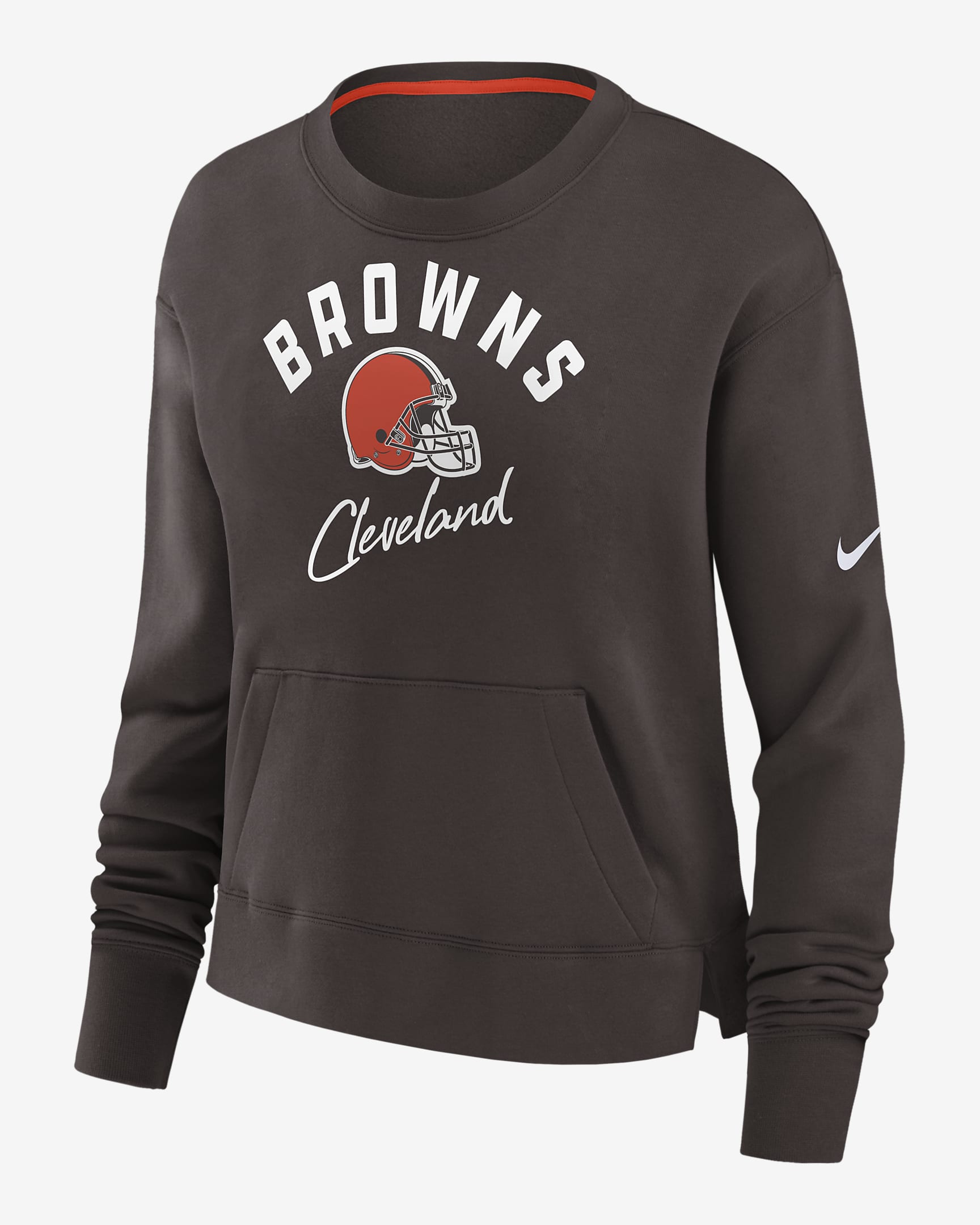 Nike Team (NFL Cleveland Browns) Women's High-Hip Crew. Nike.com