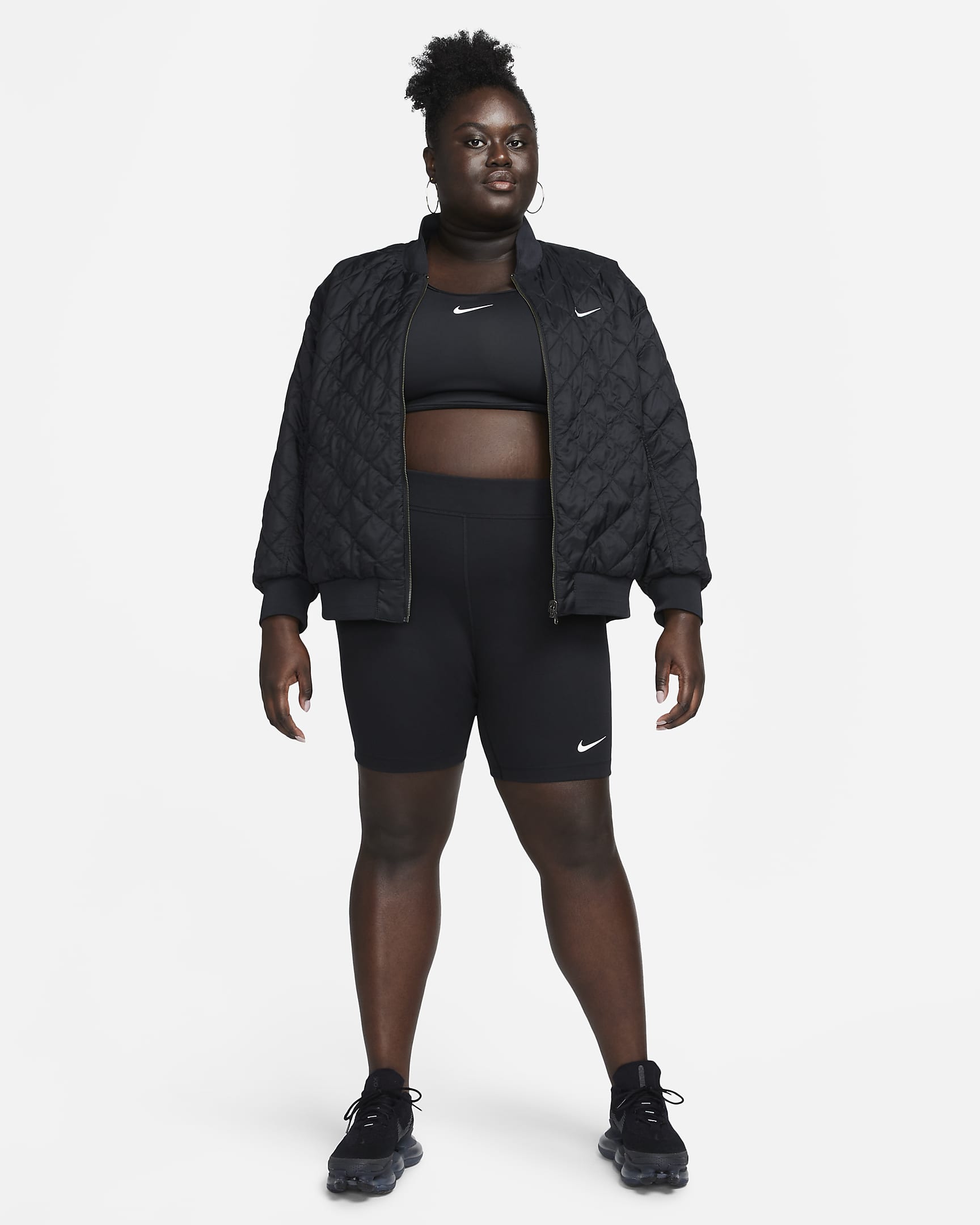 nike biker shorts plus size
